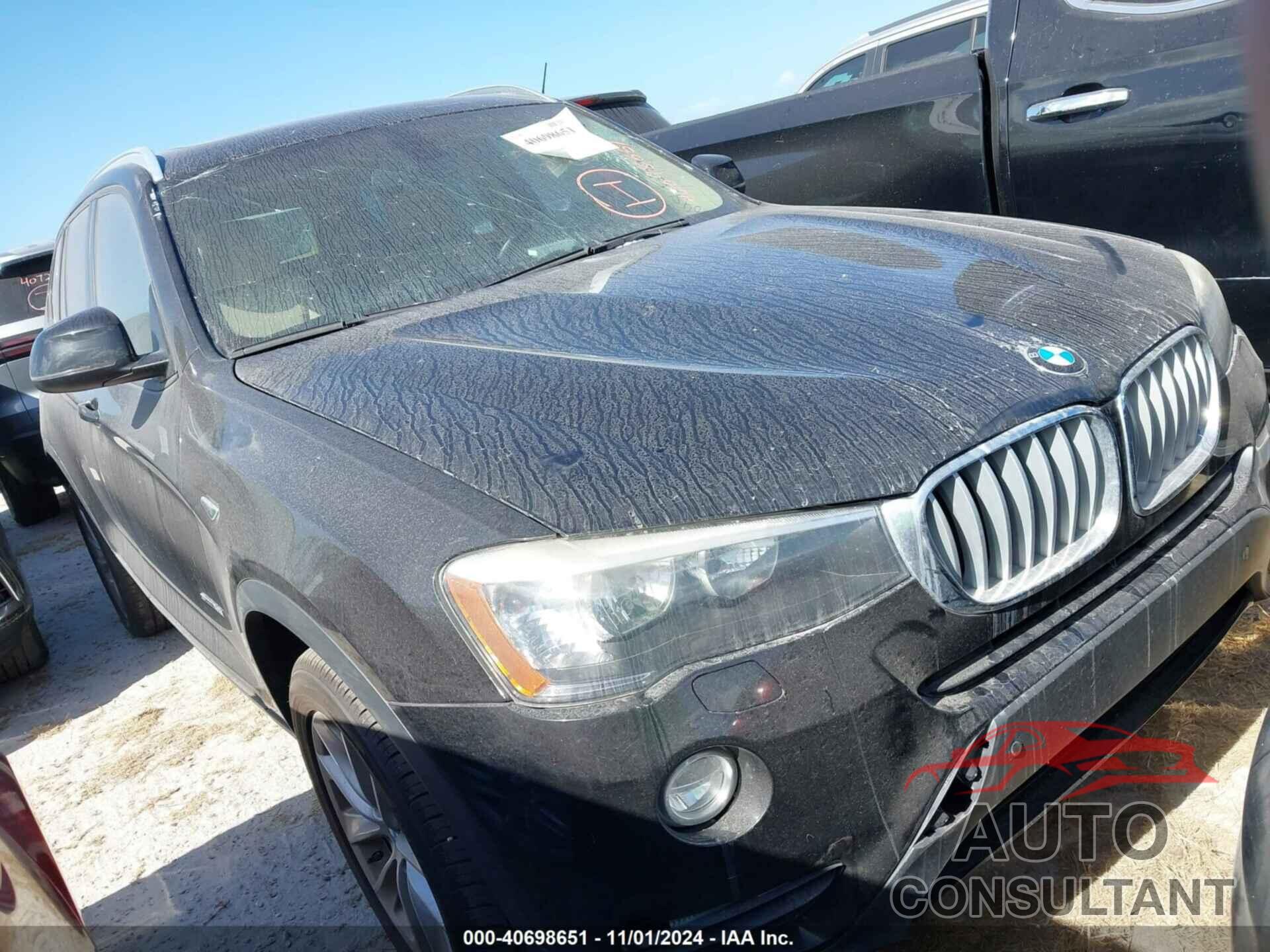 BMW X3 2017 - 5UXWZ7C38H0X41974