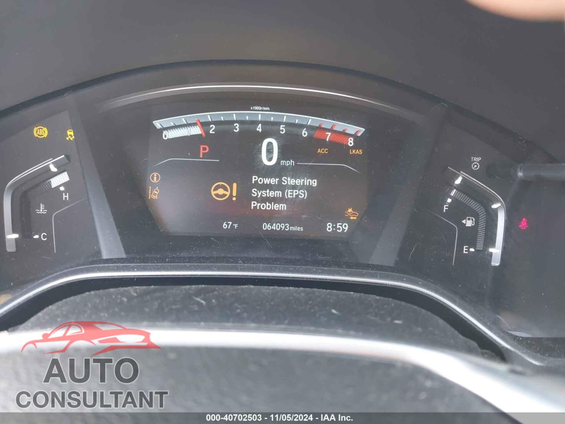 HONDA CR-V 2017 - 5J6RW1H8XHL011310