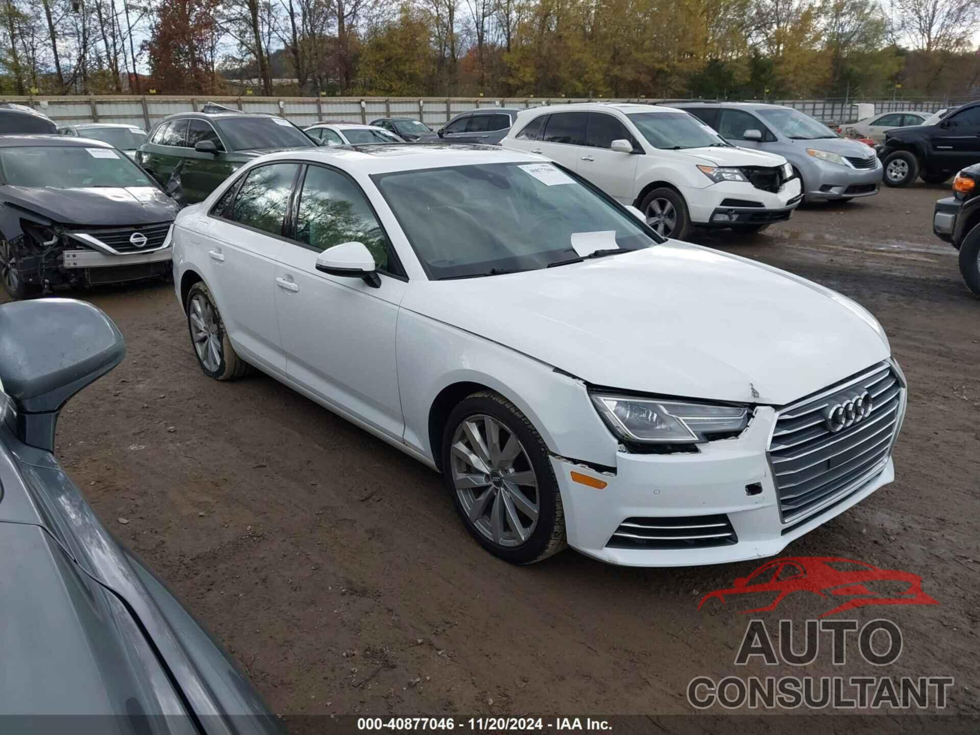 AUDI A4 2017 - WAUGNAF4XHN004732