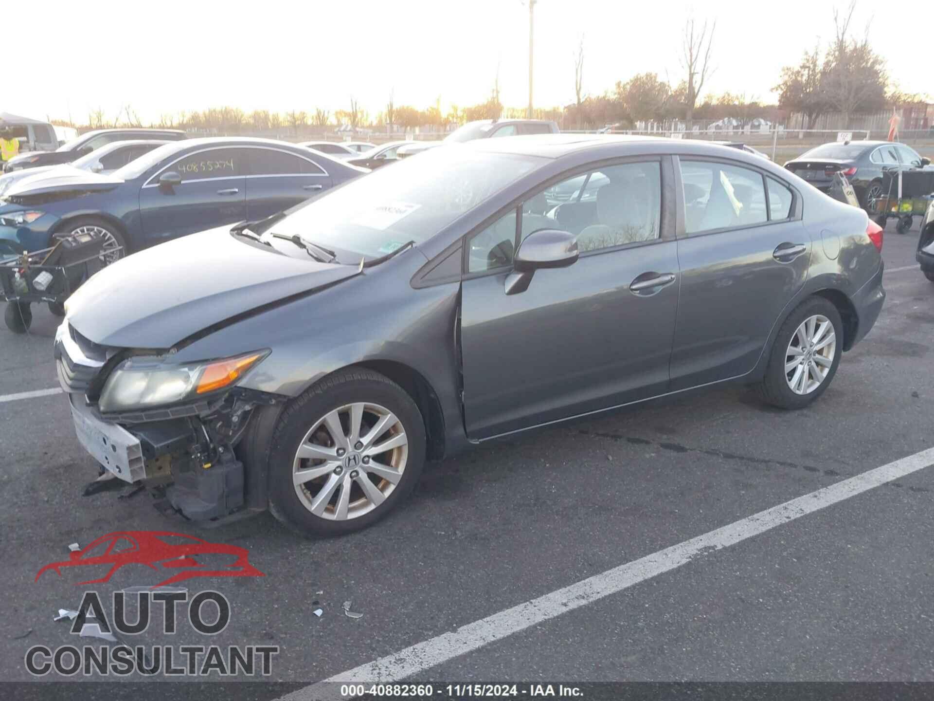 HONDA CIVIC 2012 - 19XFB2F8XCE380313