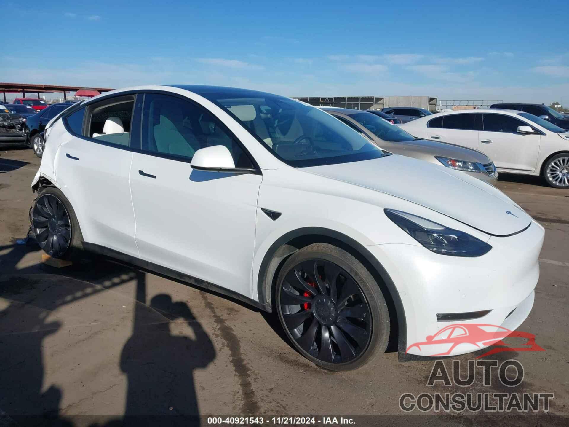 TESLA MODEL Y 2022 - 7SAYGDEF4NF452693