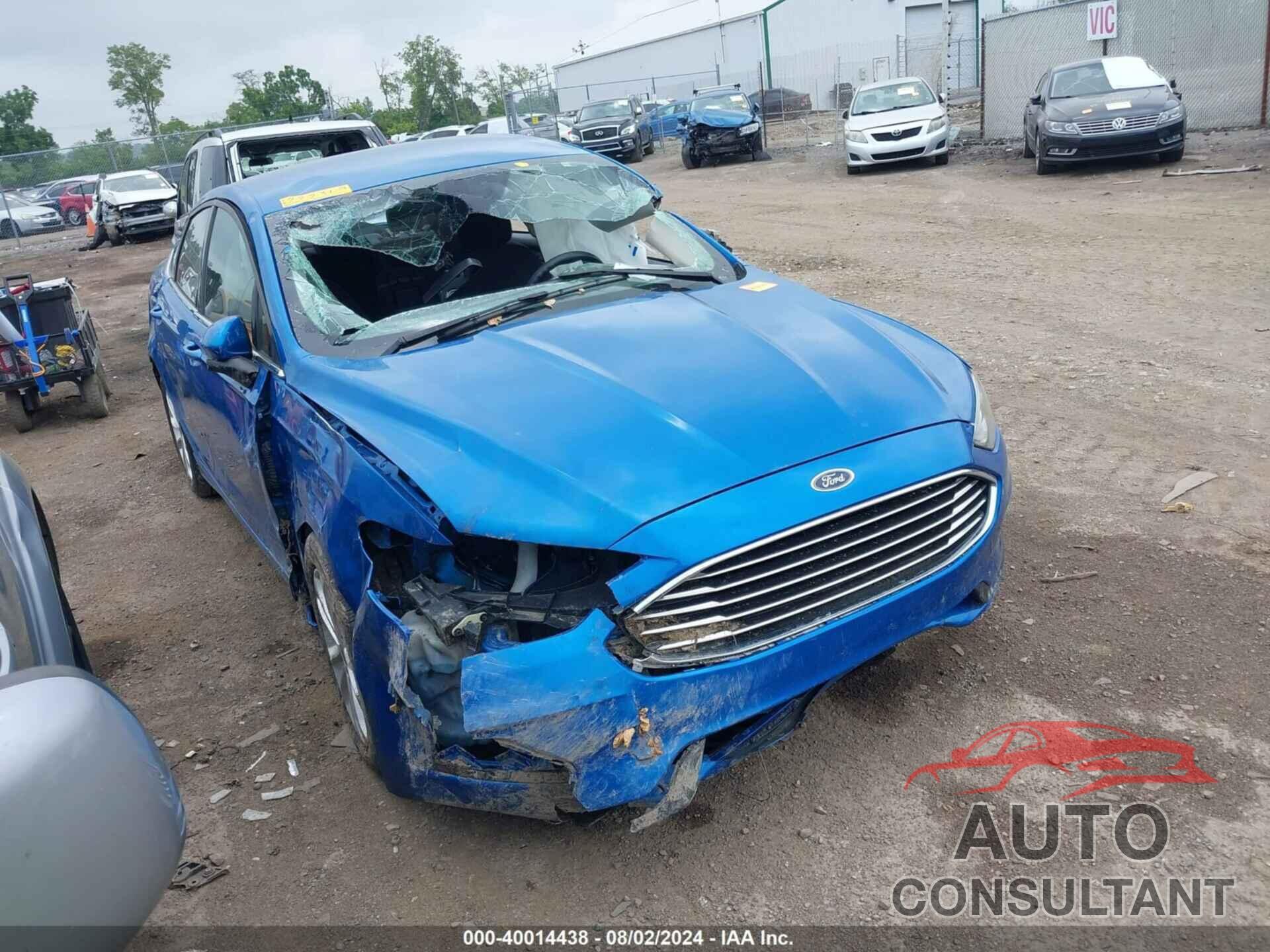 FORD FUSION 2019 - 3FA6P0HD4KR282309