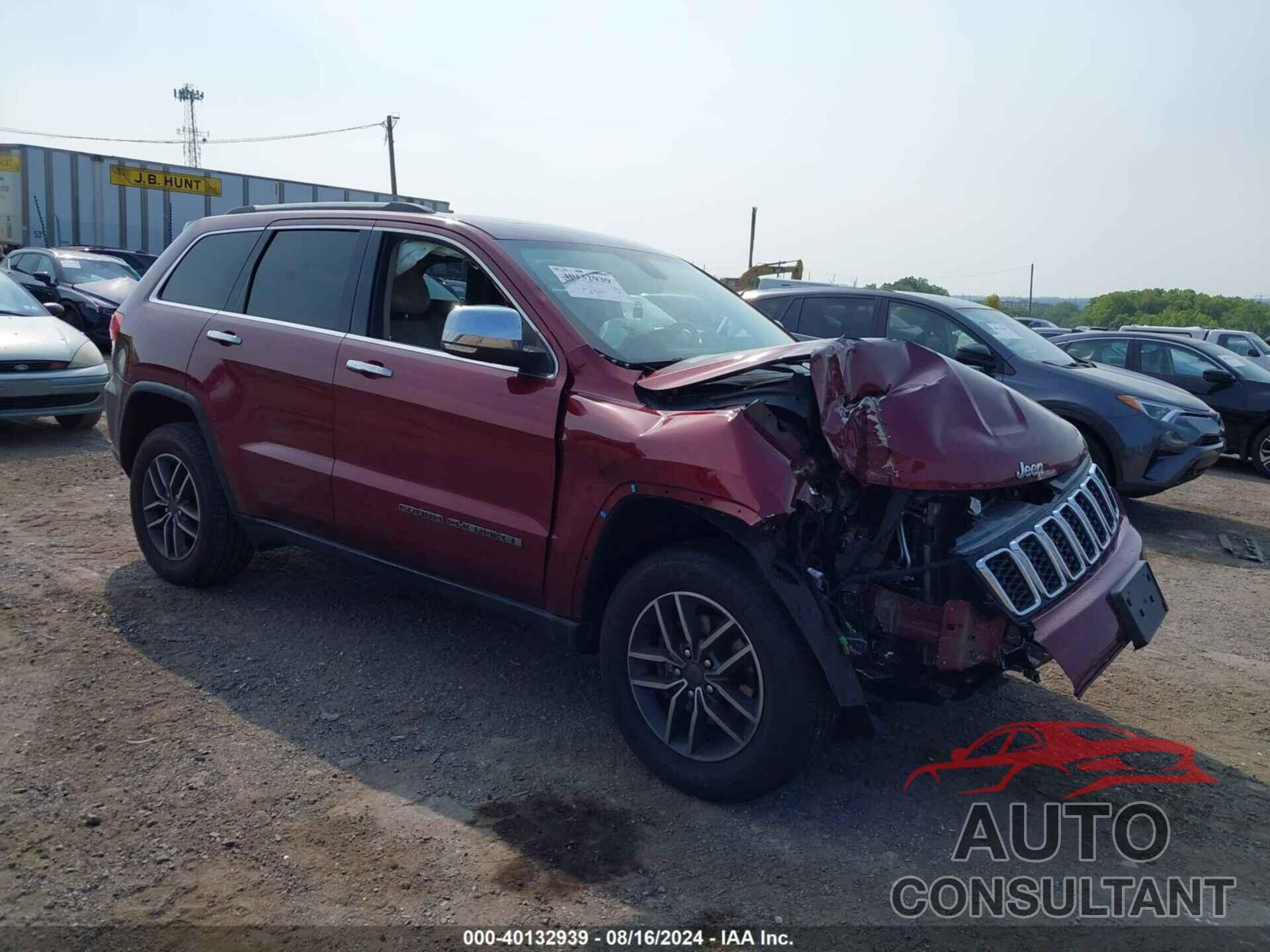 JEEP GRAND CHEROKEE 2019 - 1C4RJFBG8KC814450