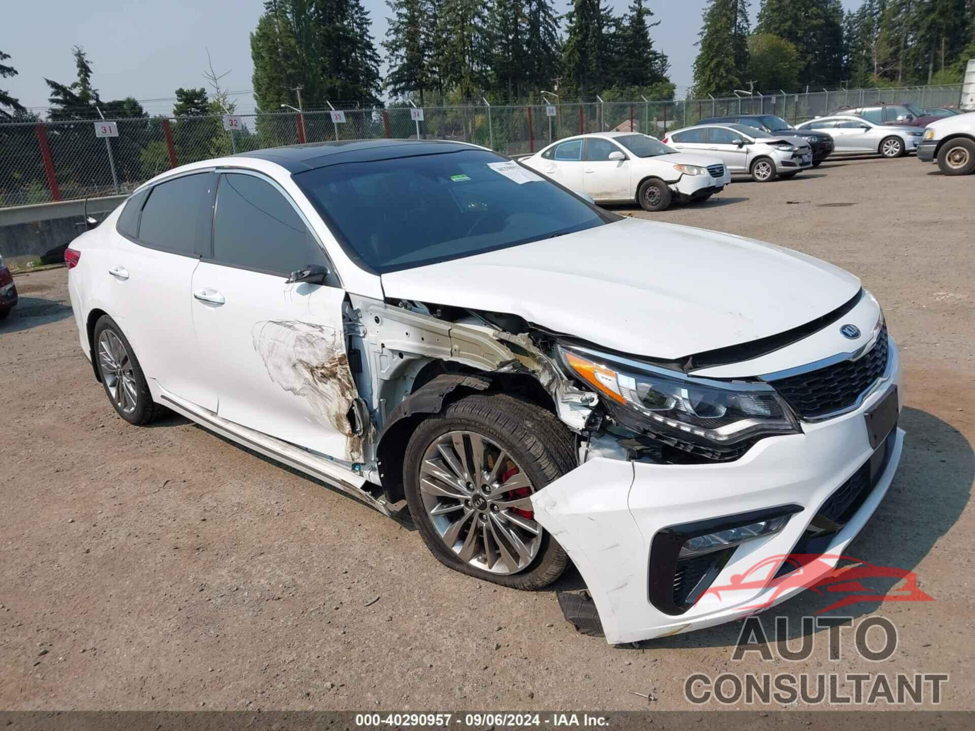KIA OPTIMA 2019 - 5XXGV4L21KG296300