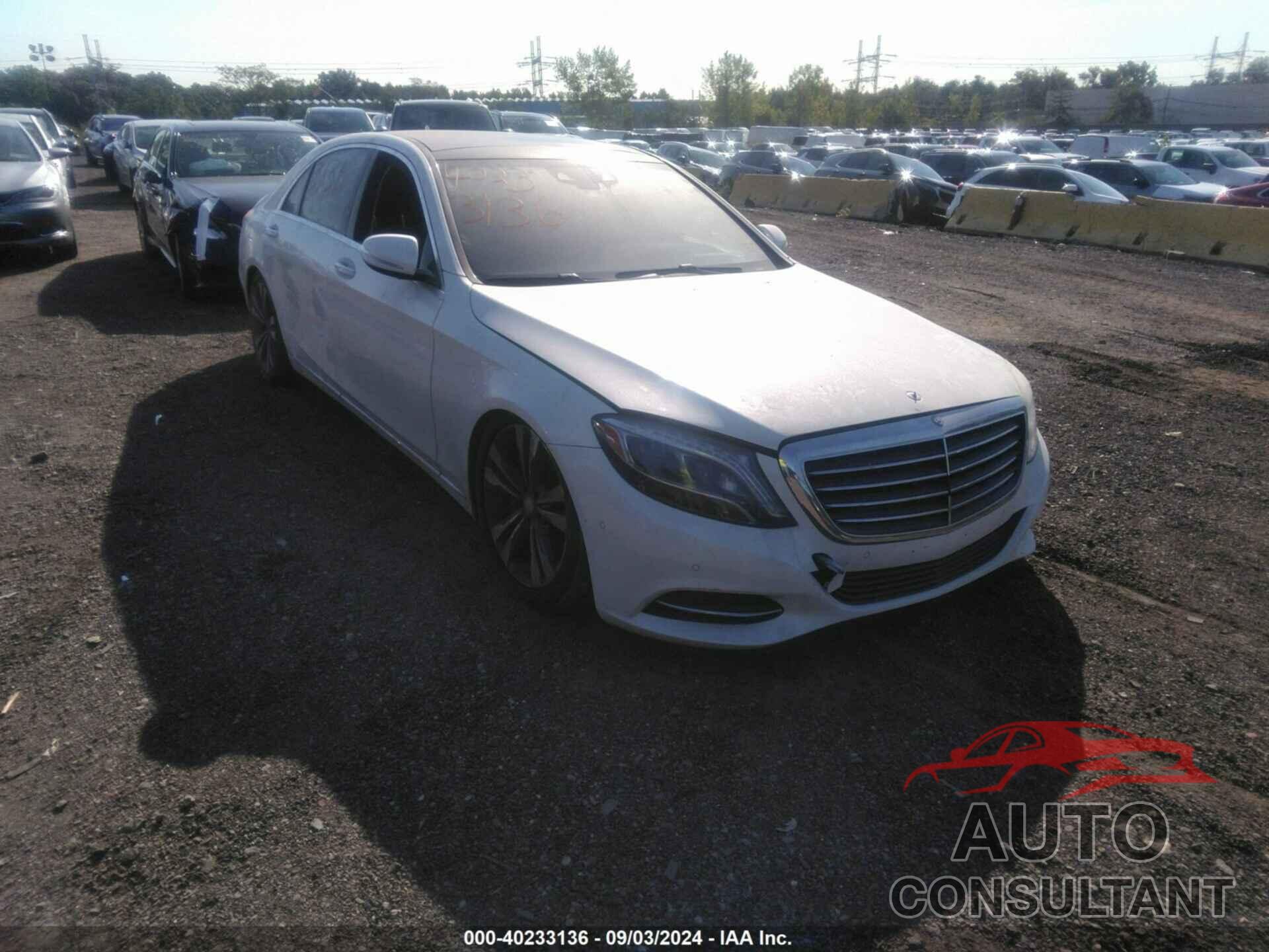 MERCEDES-BENZ S 550 2015 - WDDUG8FBXFA124290