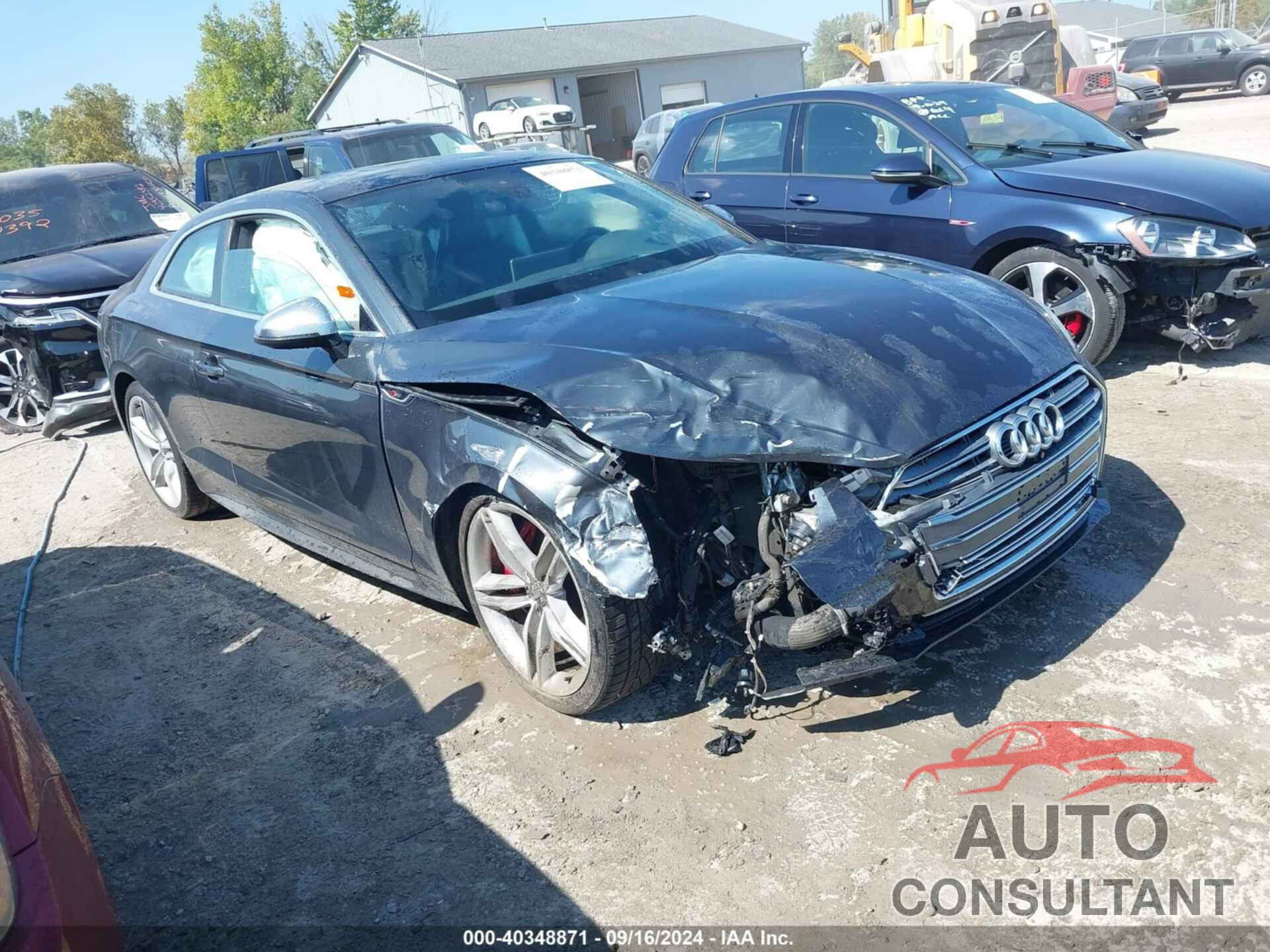 AUDI S5 2018 - WAUR4AF55JA002257