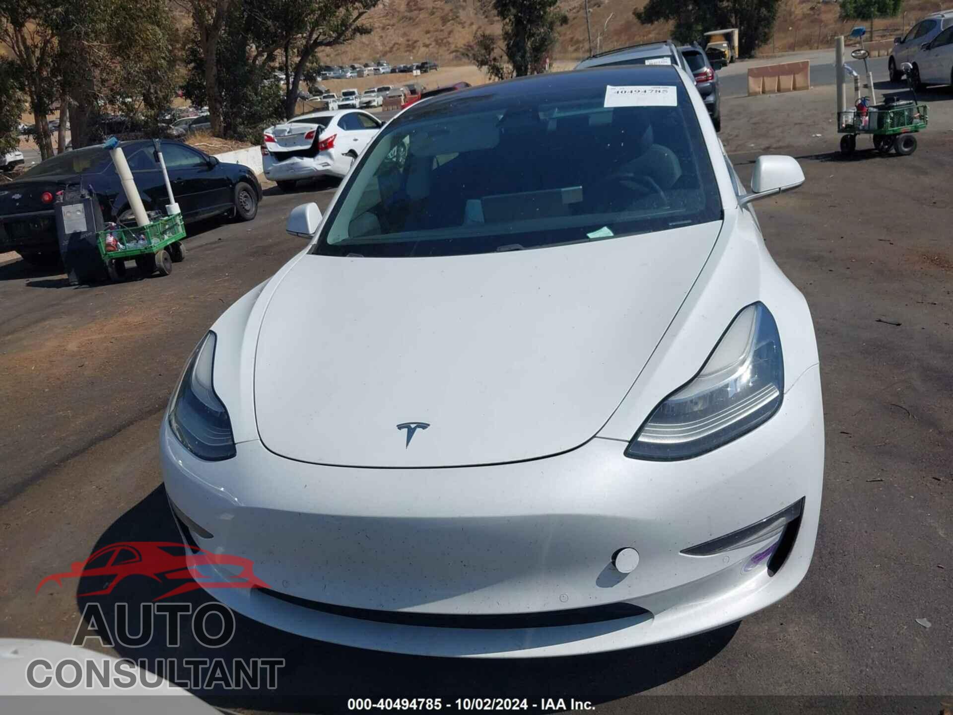 TESLA MODEL 3 2018 - 5YJ3E1EB8JF084408