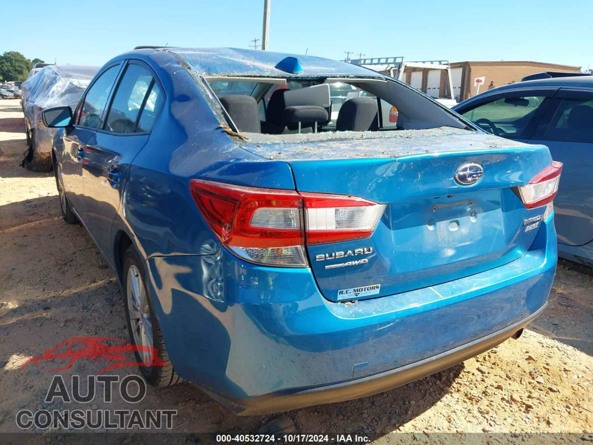 SUBARU IMPREZA 2017 - 4S3GKAB63H3616432