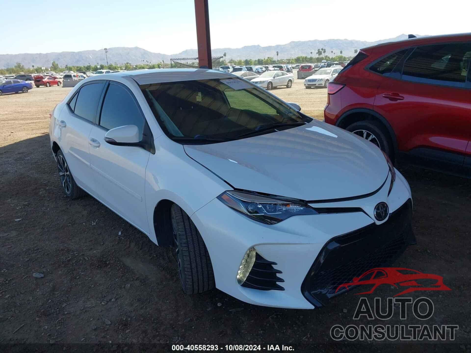 TOYOTA COROLLA 2017 - 2T1BURHE1HC856281