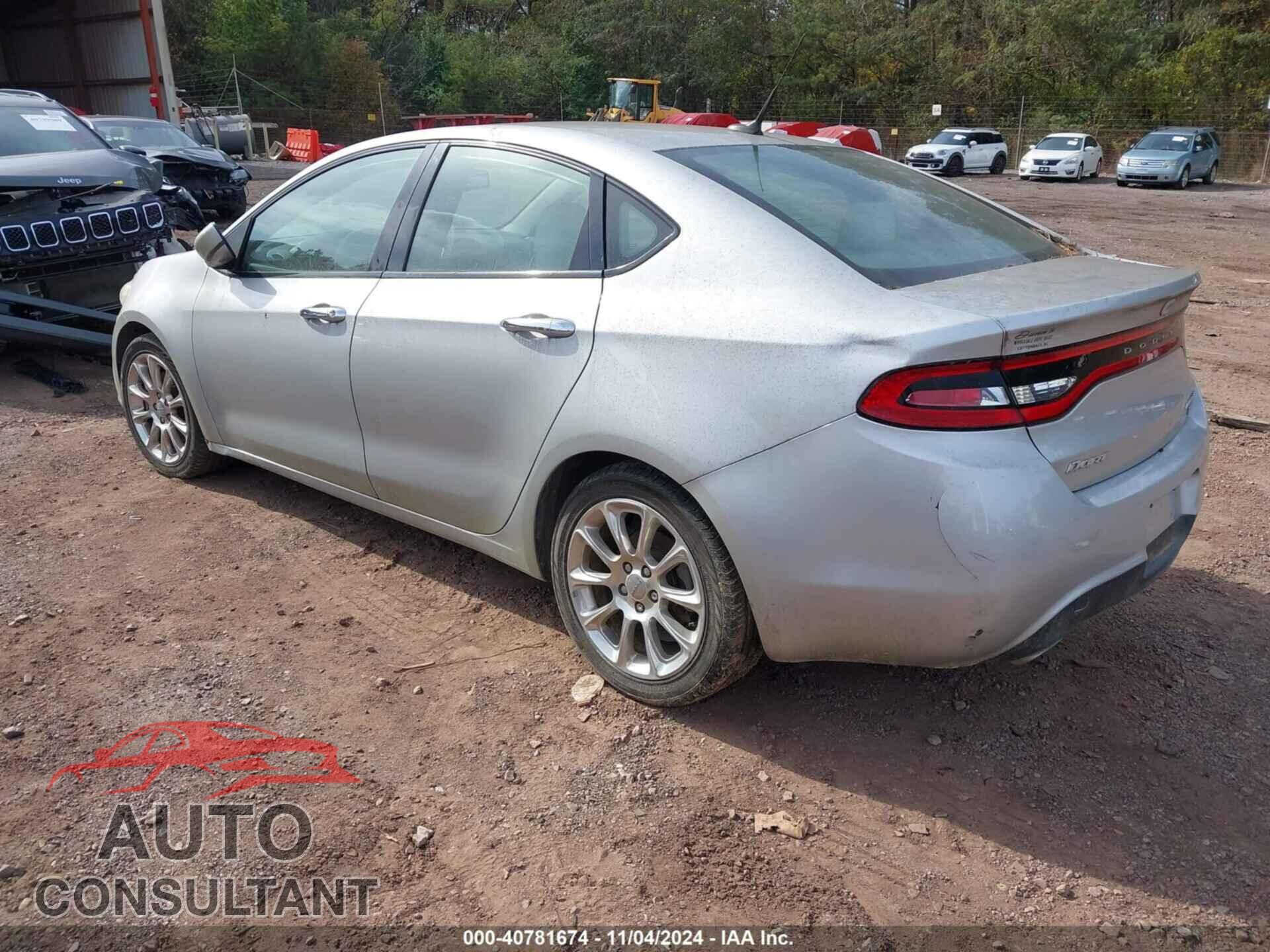 DODGE DART 2013 - 1C3CDFCH9DD176215