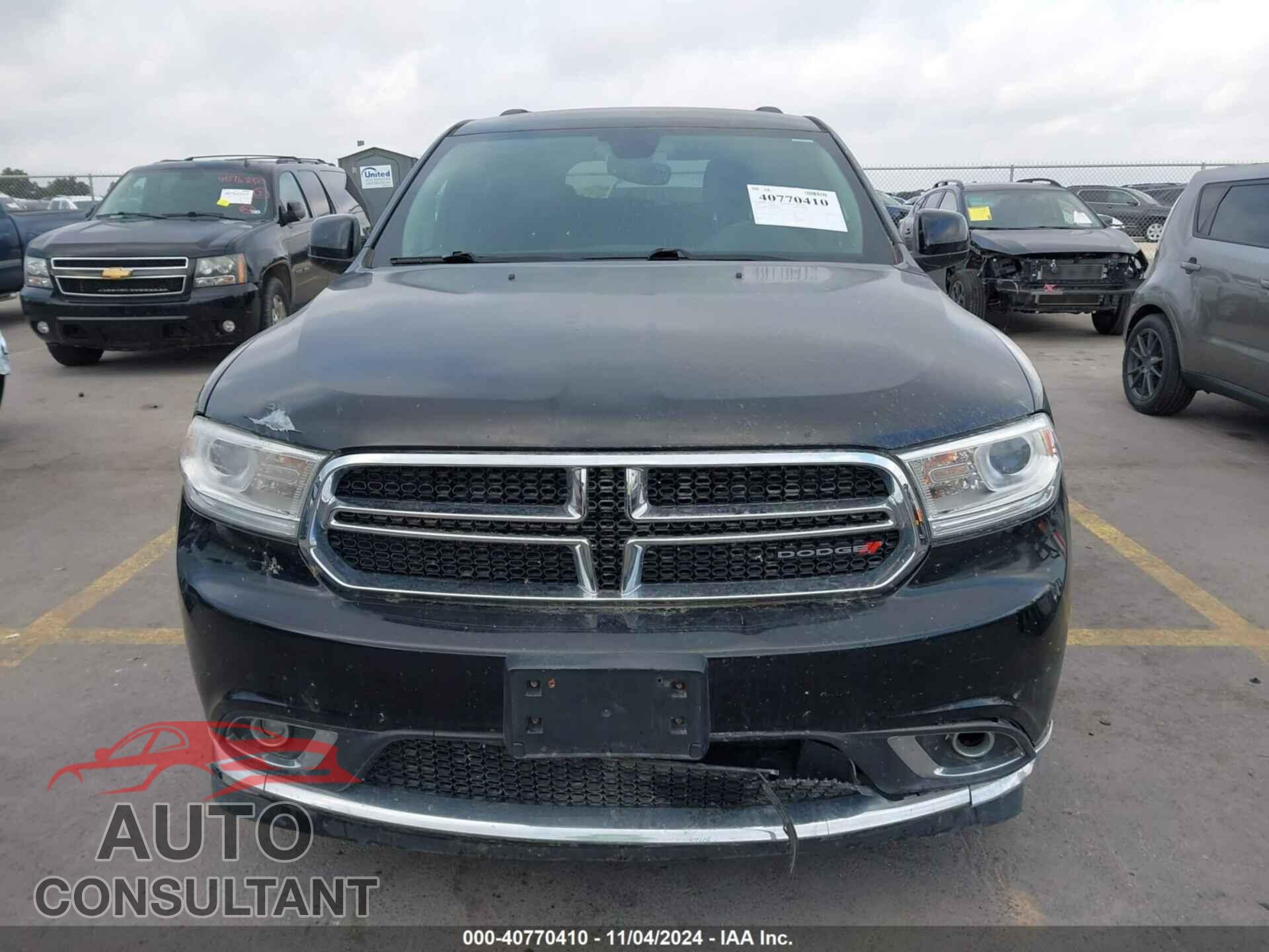 DODGE DURANGO 2017 - 1C4RDJAG4HC883978