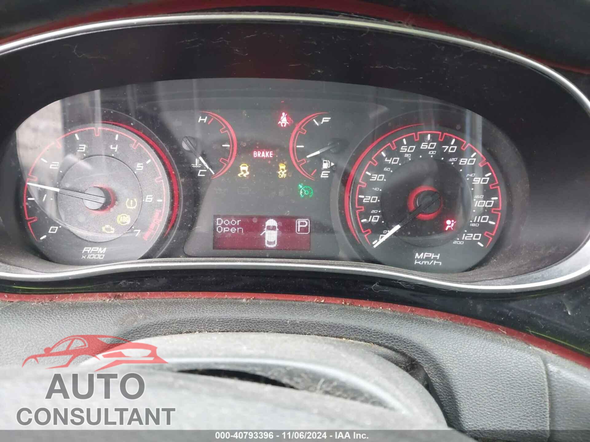 DODGE DART 2015 - 1C3CDFBB9FD299285