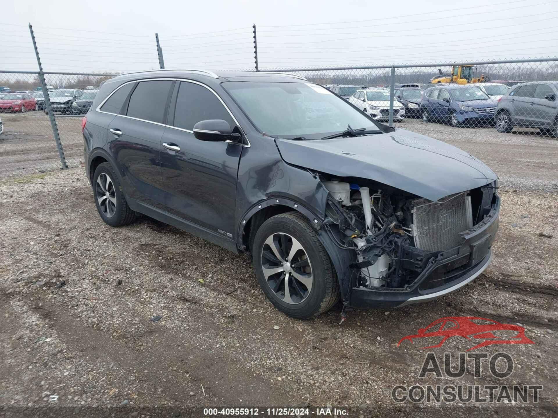 KIA SORENTO 2016 - 5XYPHDA54GG110739