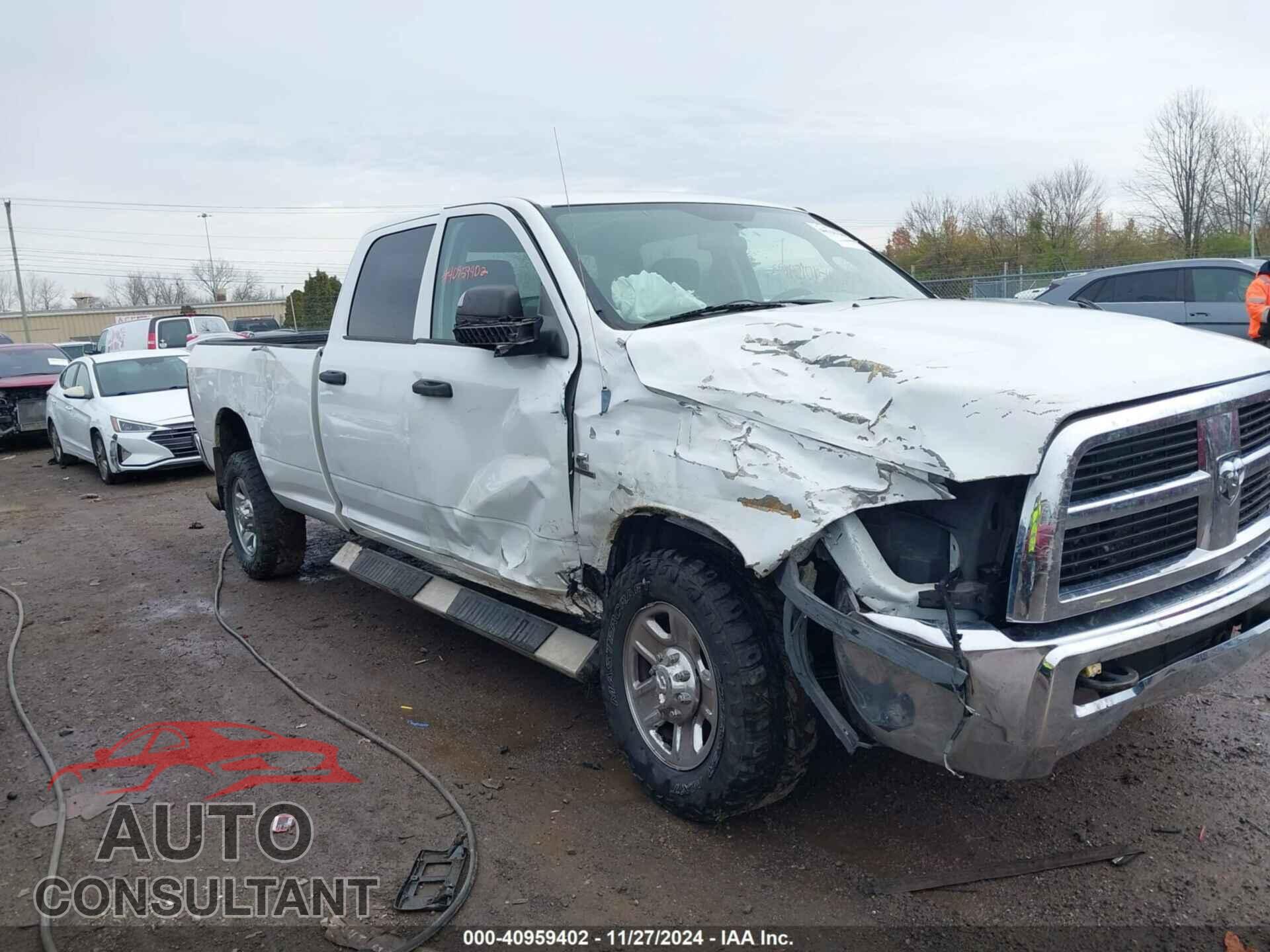 DODGE RAM 2500 2010 - 3D7UT2CL8AG132629