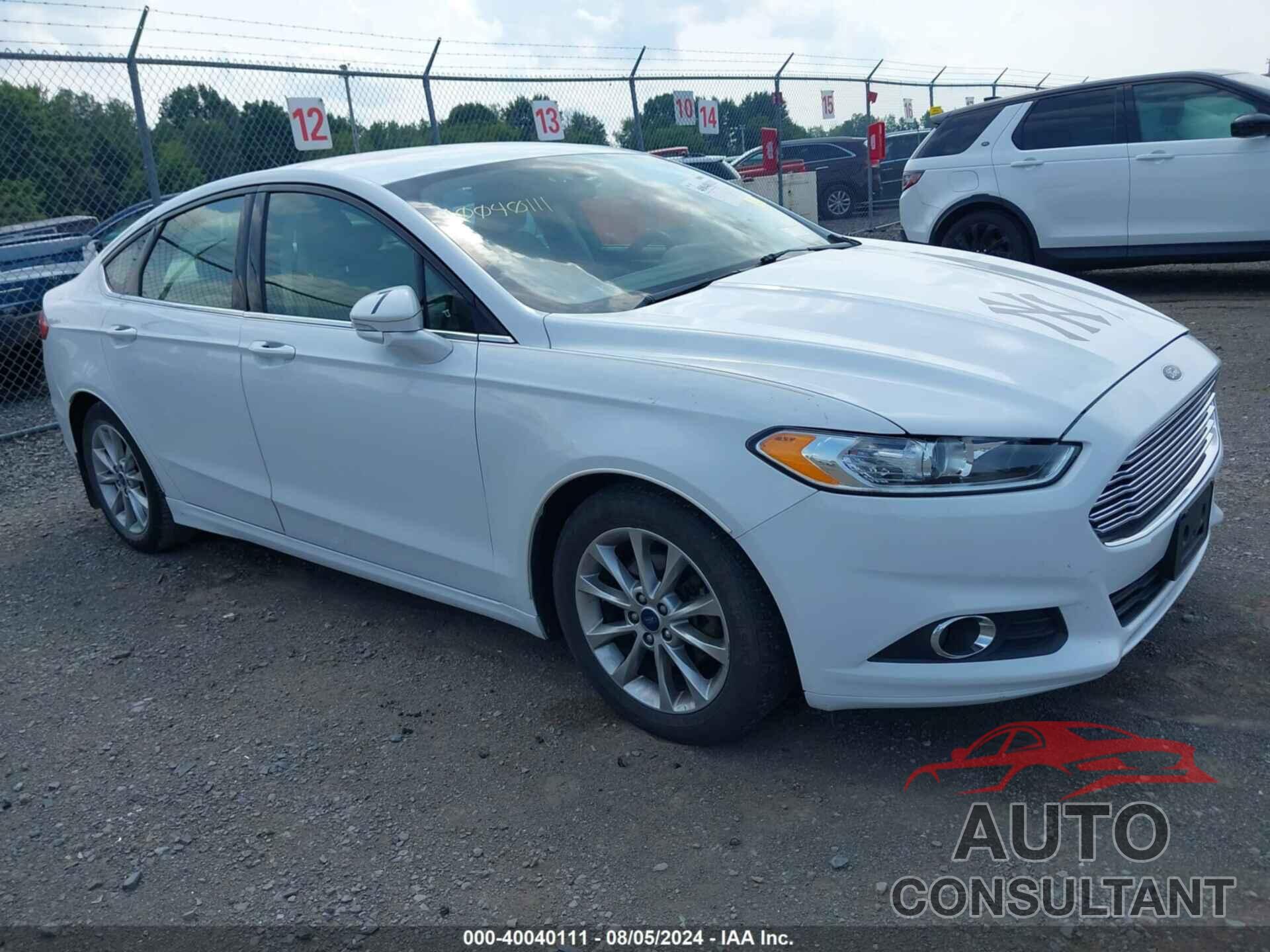 FORD FUSION 2016 - 3FA6P0H73GR101279