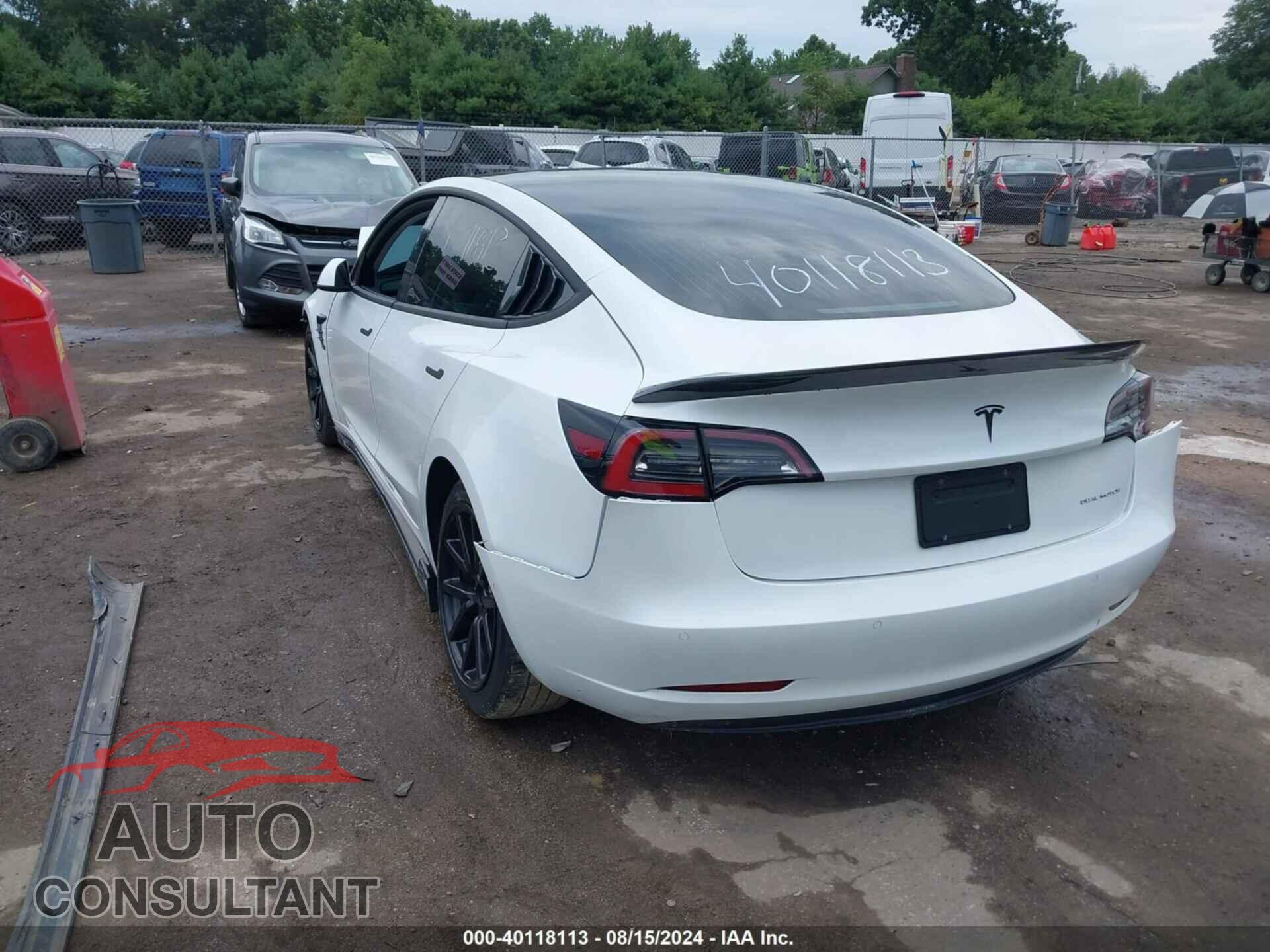 TESLA MODEL 3 2020 - 5YJ3E1EB6LF791316