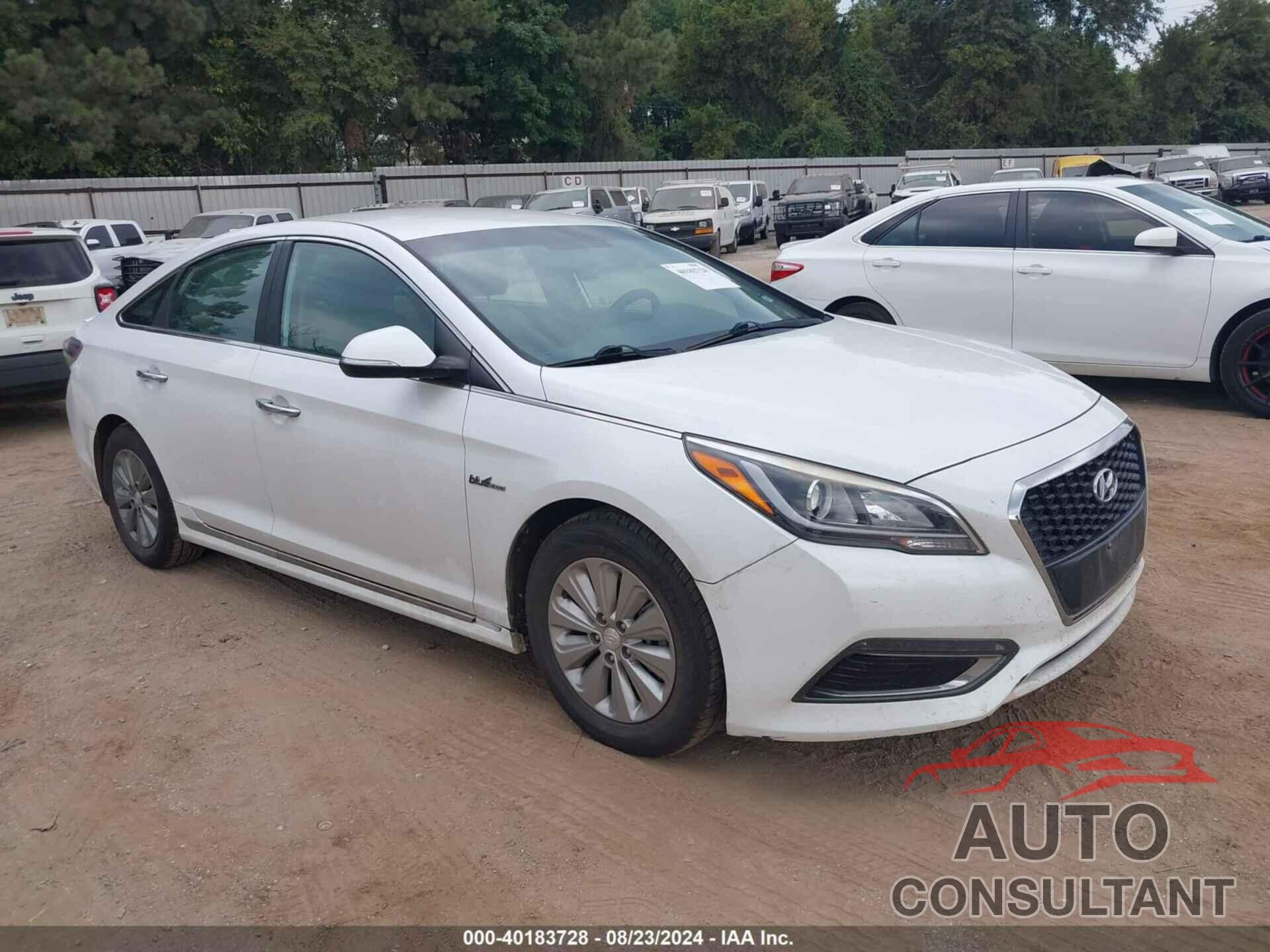 HYUNDAI SONATA HYBRID 2016 - KMHE24L15GA032387