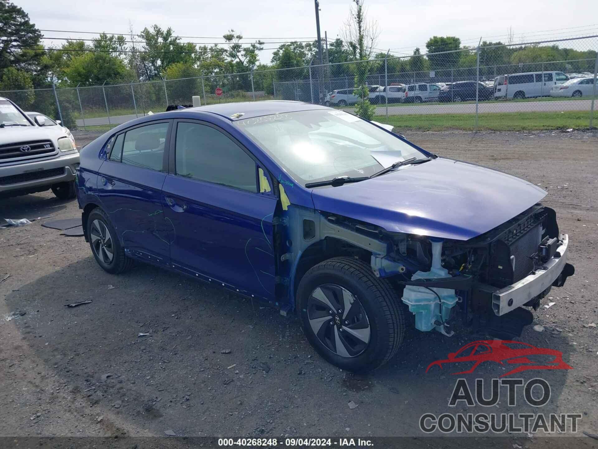 HYUNDAI IONIQ HYBRID 2019 - KMHC75LC7KU119800
