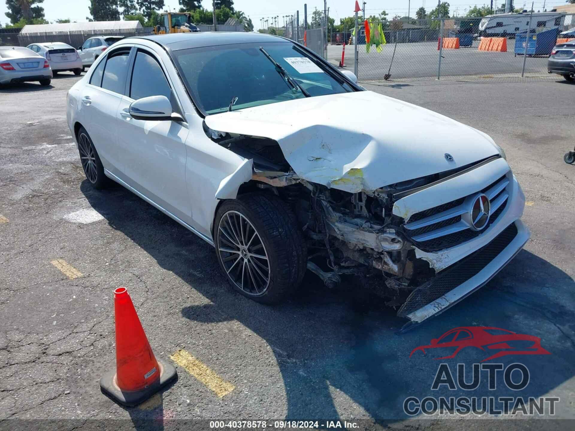 MERCEDES-BENZ C 300 2021 - W1KWF8DB2MR613652