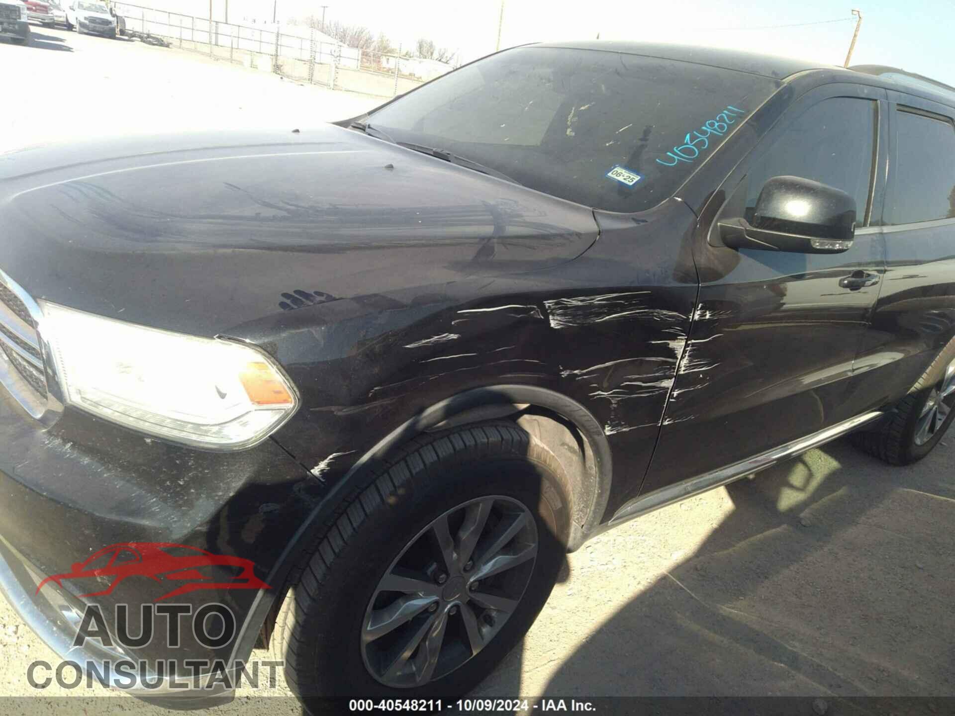 DODGE DURANGO 2016 - 1C4RDHDG6GC301169