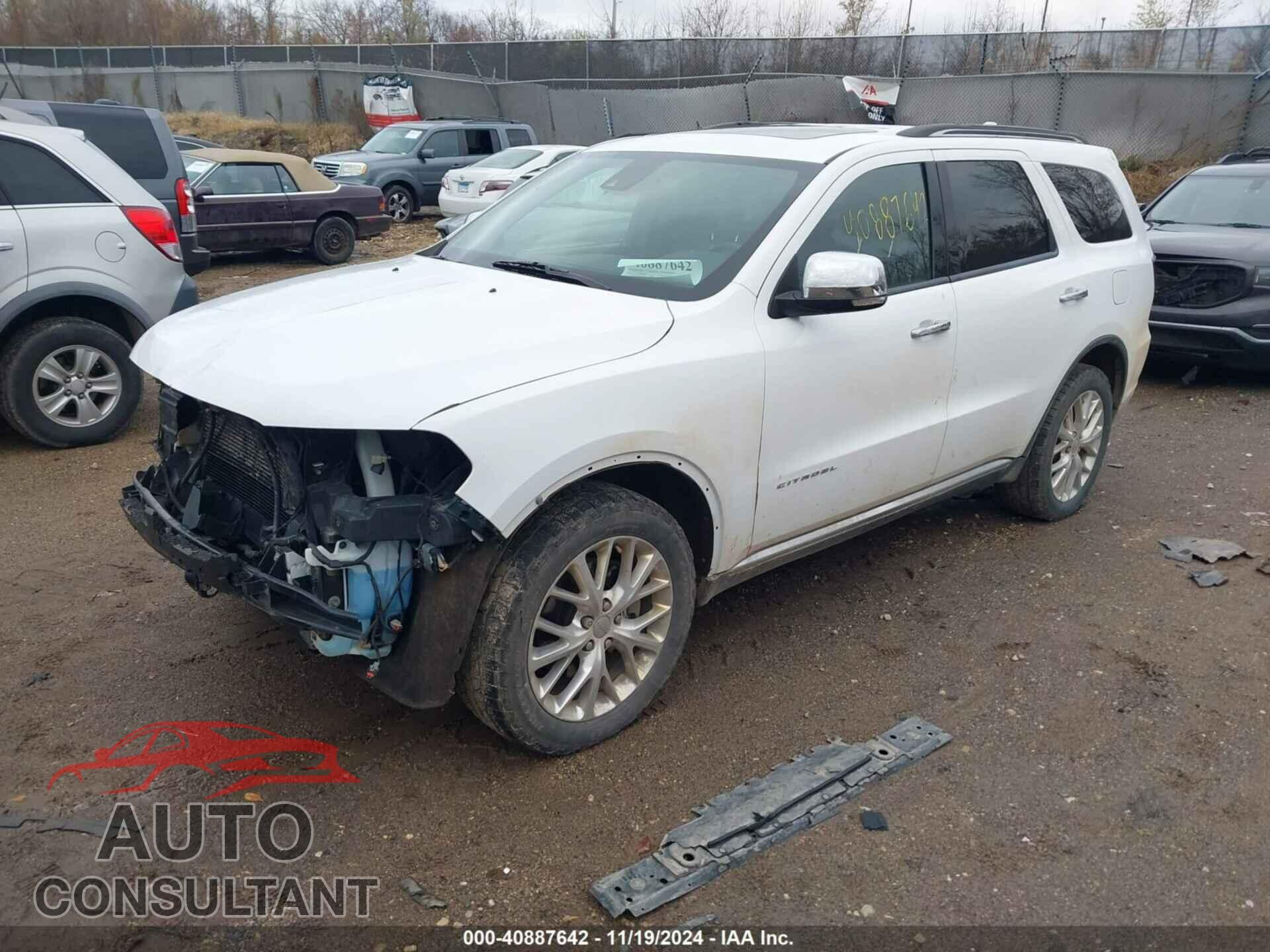 DODGE DURANGO 2015 - 1C4RDJEG5FC114901