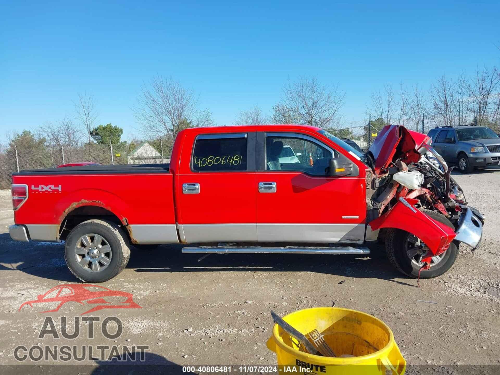 FORD F-150 2012 - 1FTFW1ET3CFA95589