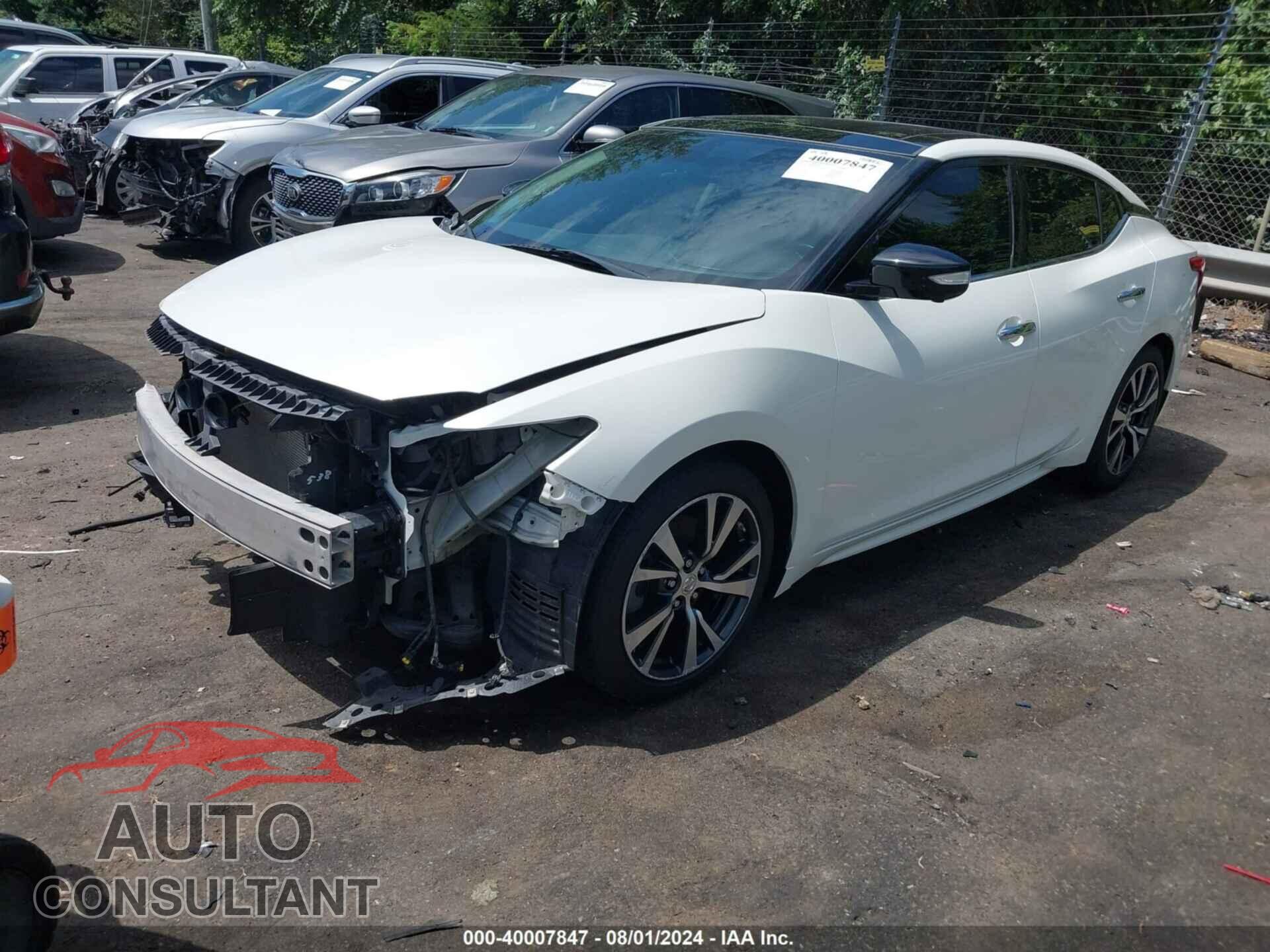 NISSAN MAXIMA 2017 - 1N4AA6AP7HC406521