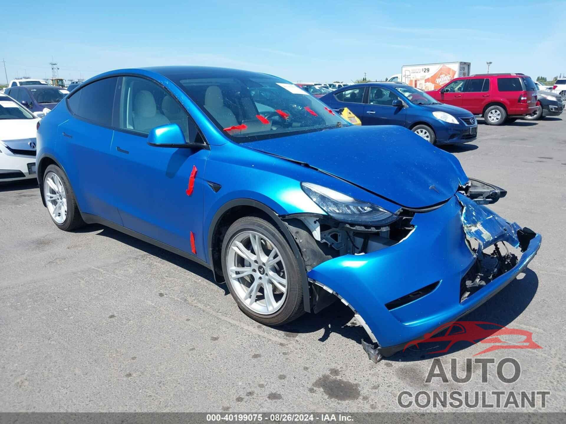 TESLA MODEL Y 2021 - 5YJYGDEDXMF103449