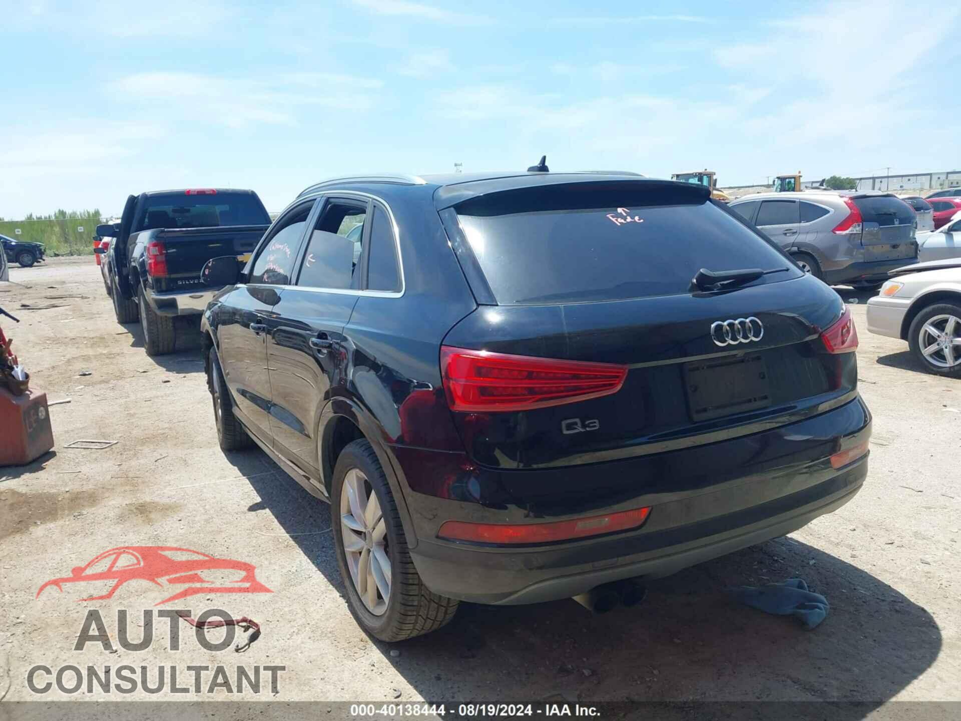 AUDI Q3 2016 - WA1BFCFS2GR009123