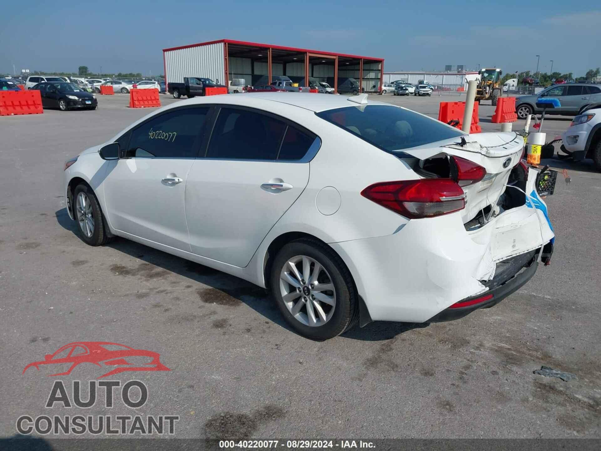 KIA FORTE 2017 - 3KPFL4A76HE128136