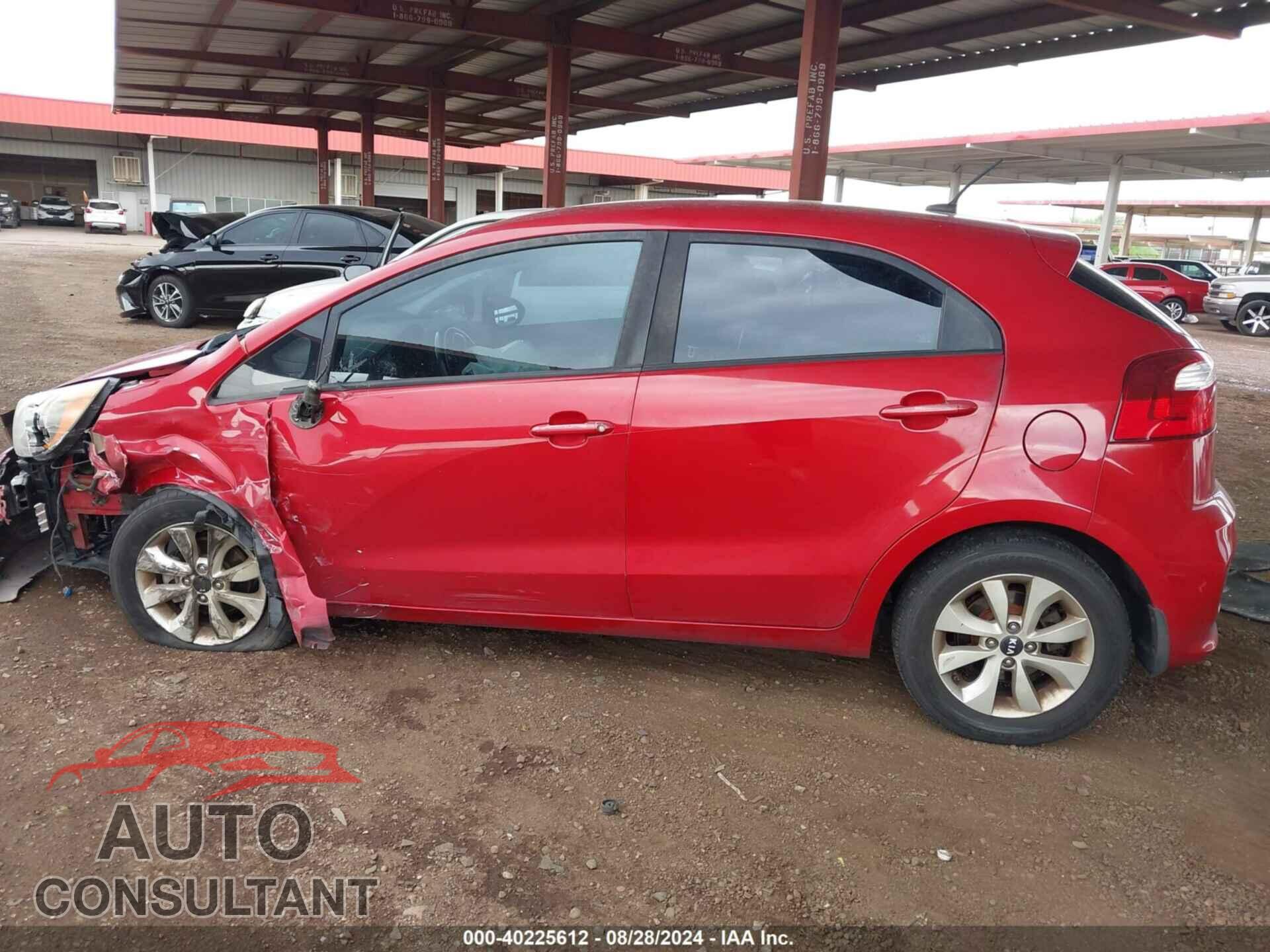 KIA RIO 2016 - KNADN5A35G6590290