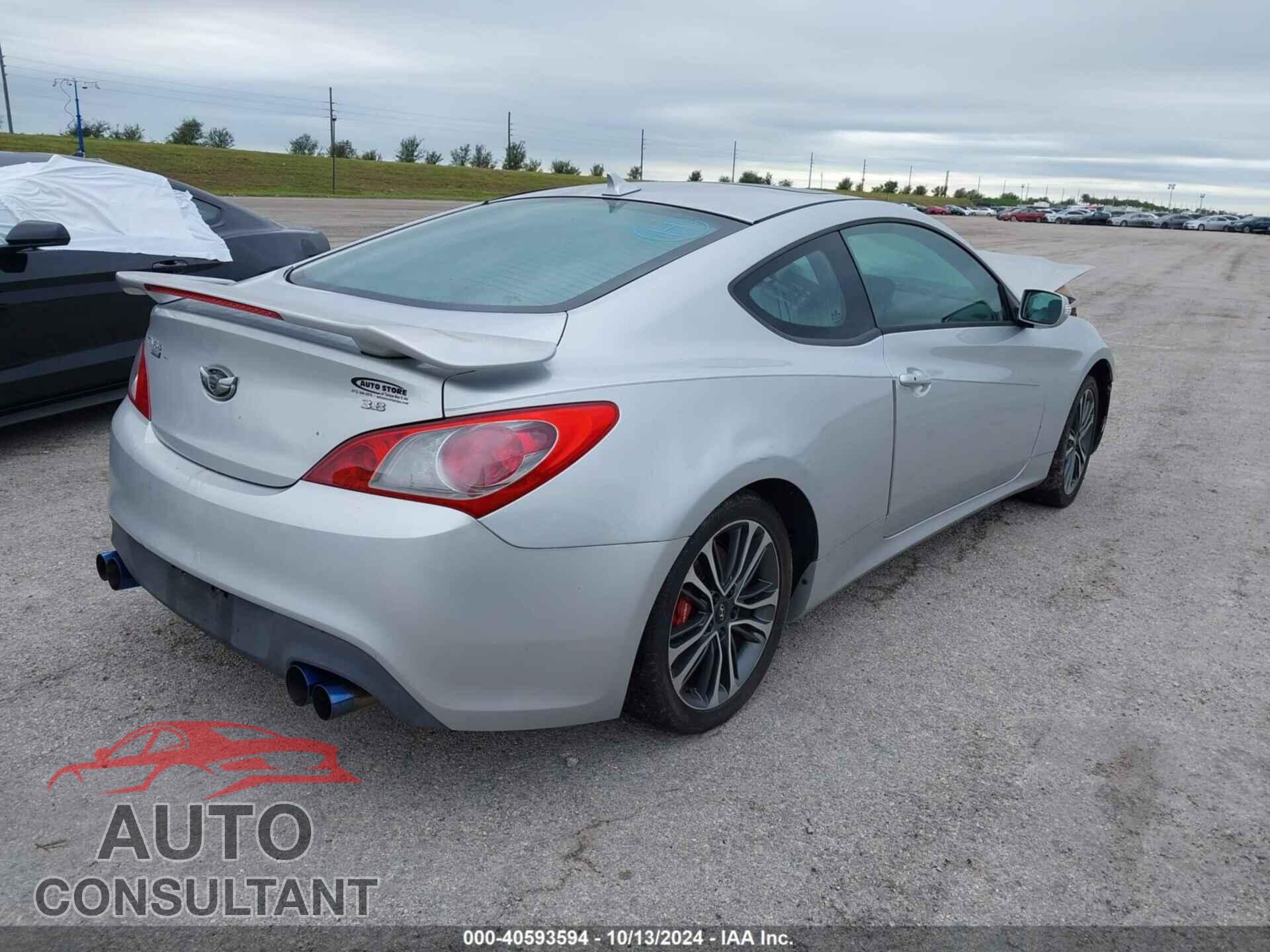 HYUNDAI GENESIS 2012 - KMHHU6KH2CU075109