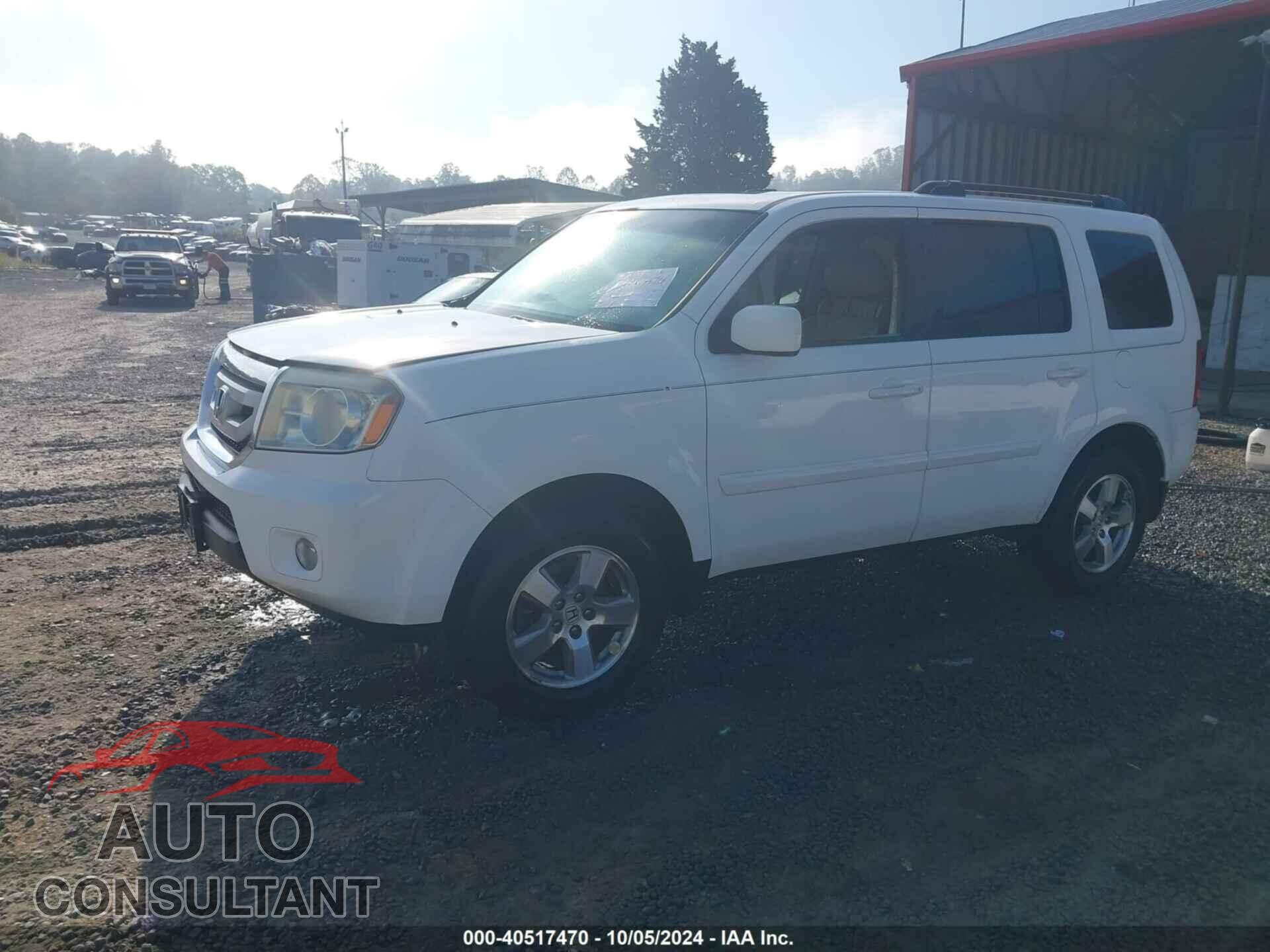HONDA PILOT 2011 - 5FNYF3H51BB010107