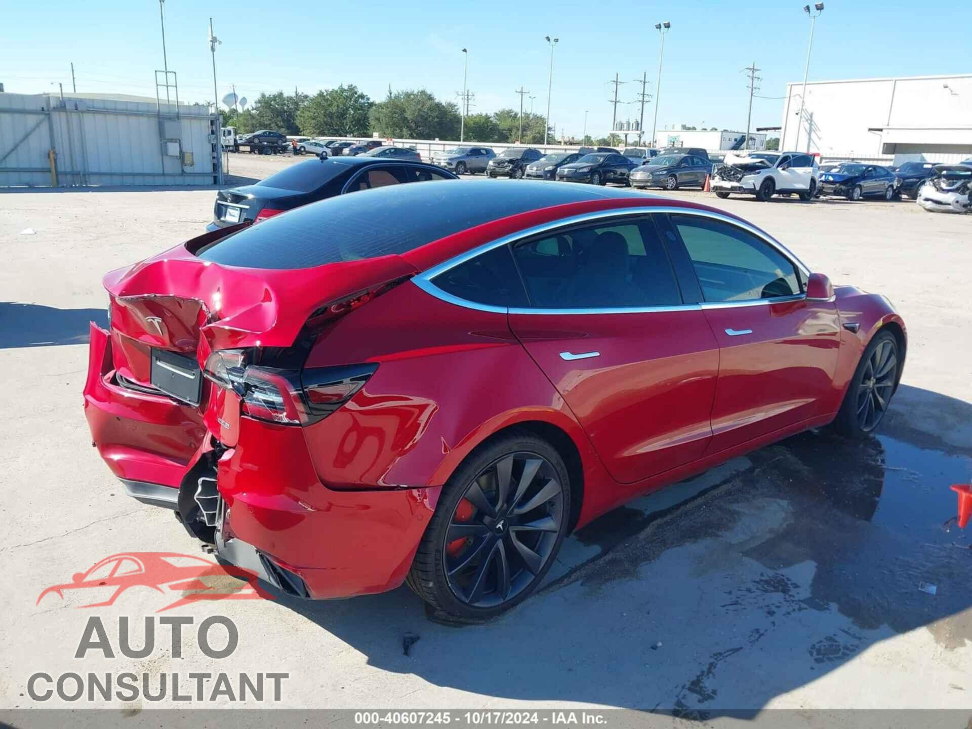TESLA MODEL 3 2020 - 5YJ3E1EC9LF784644