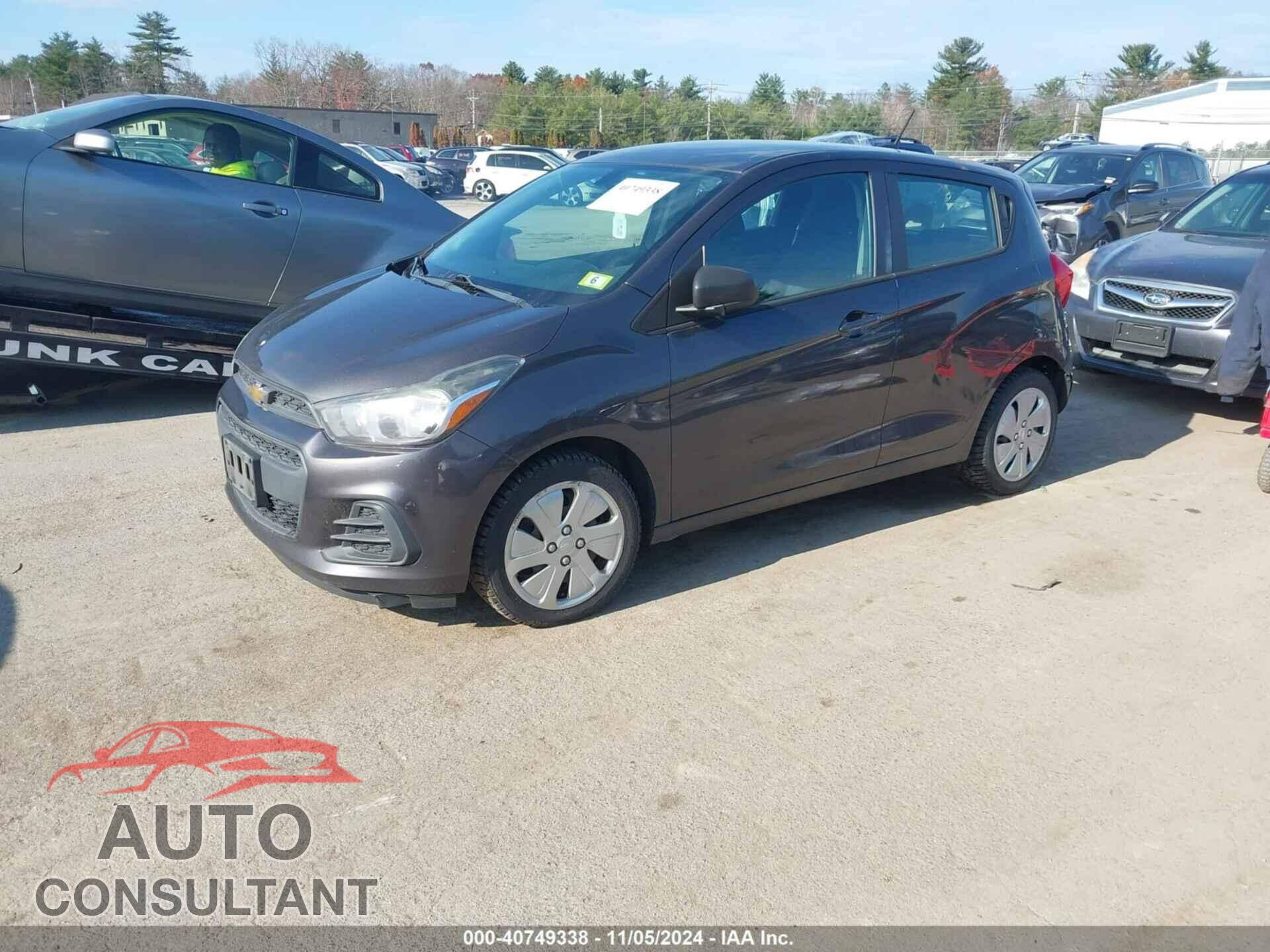 CHEVROLET SPARK 2016 - KL8CB6SA4GC588776