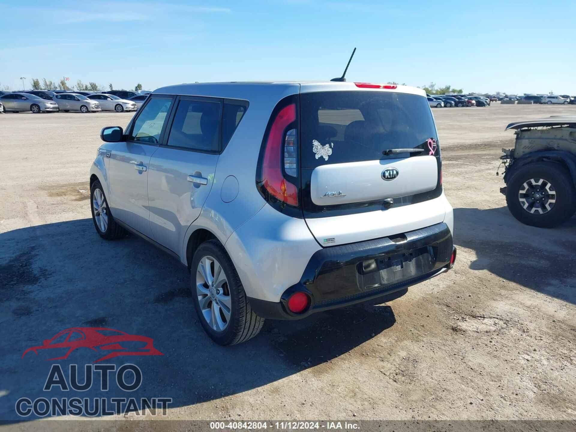 KIA SOUL 2016 - KNDJP3A51G7862401