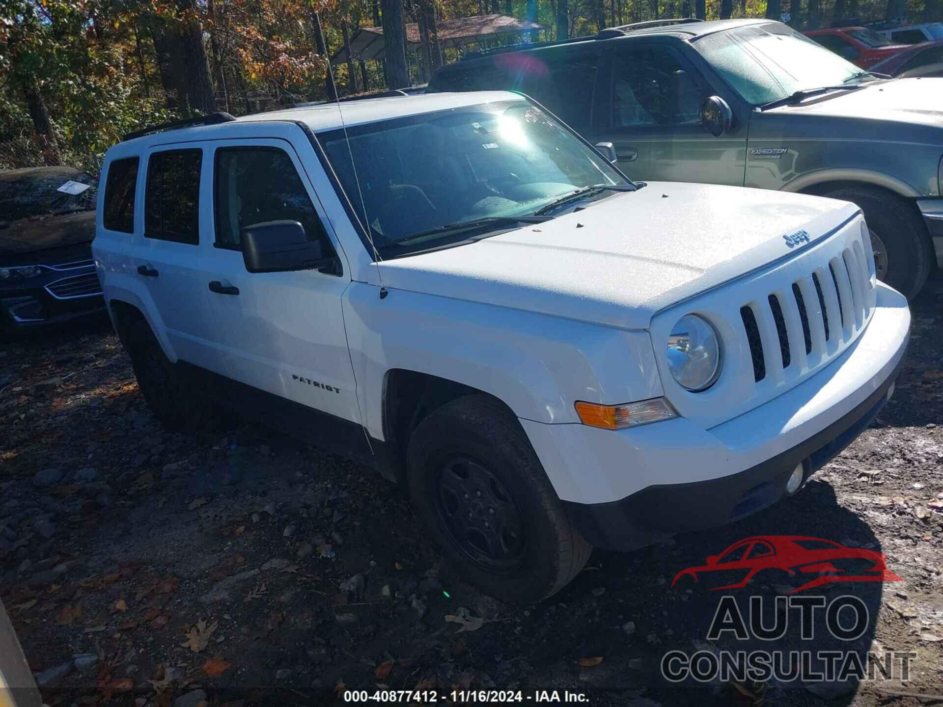 JEEP PATRIOT 2016 - 1C4NJPBAXGD609553