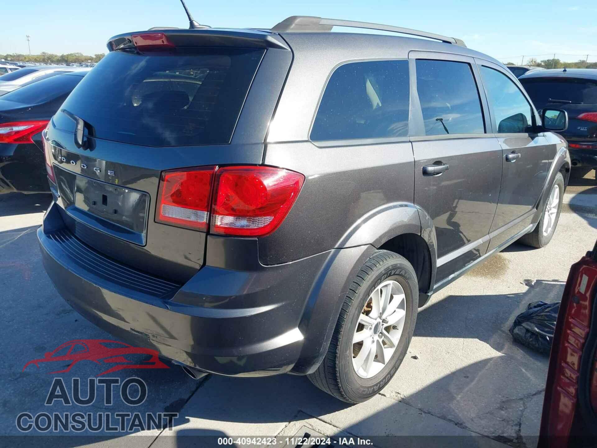 DODGE JOURNEY 2016 - 3C4PDCBG8GT206629