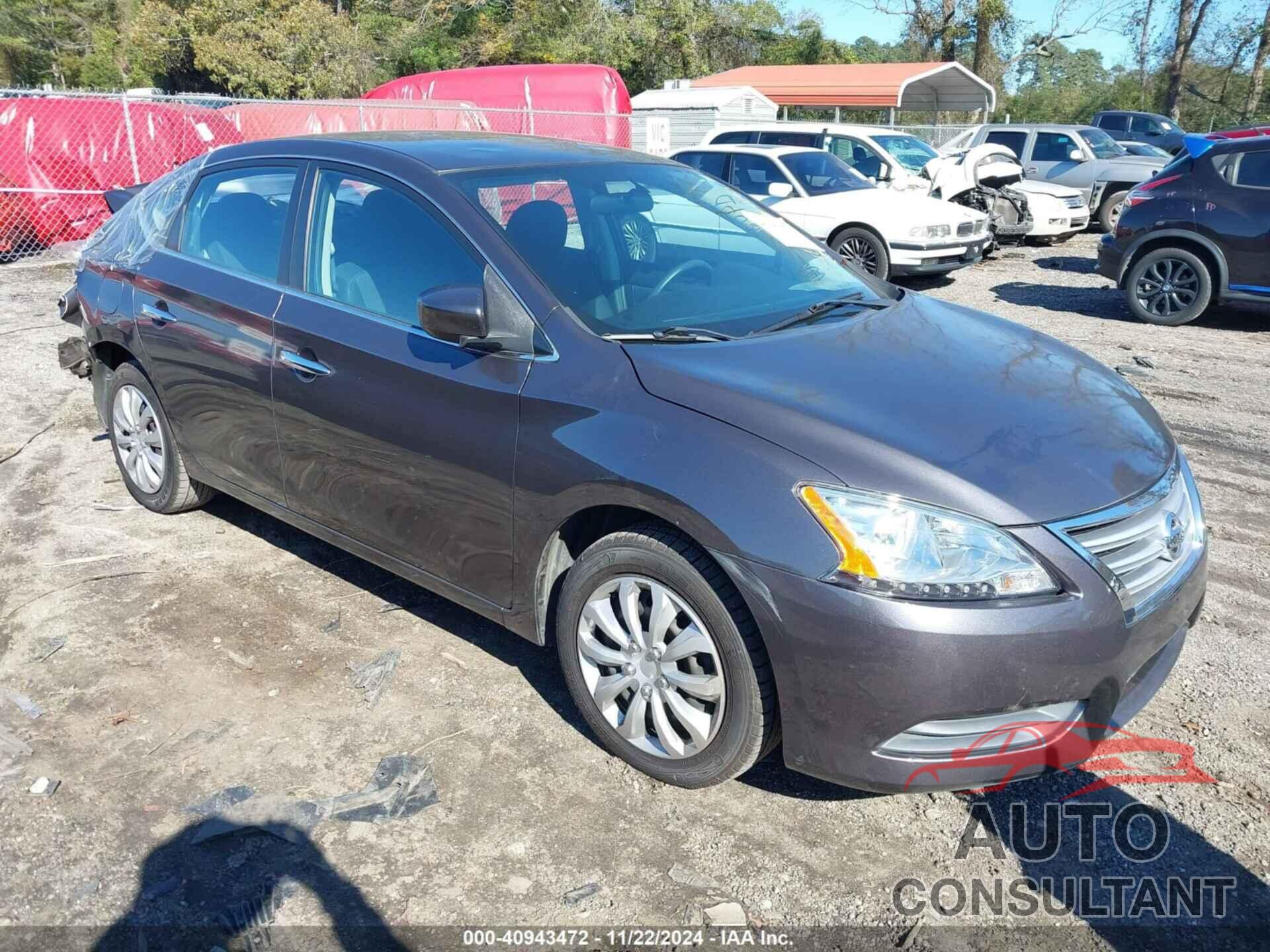 NISSAN SENTRA 2014 - 3N1AB7APXEL676004