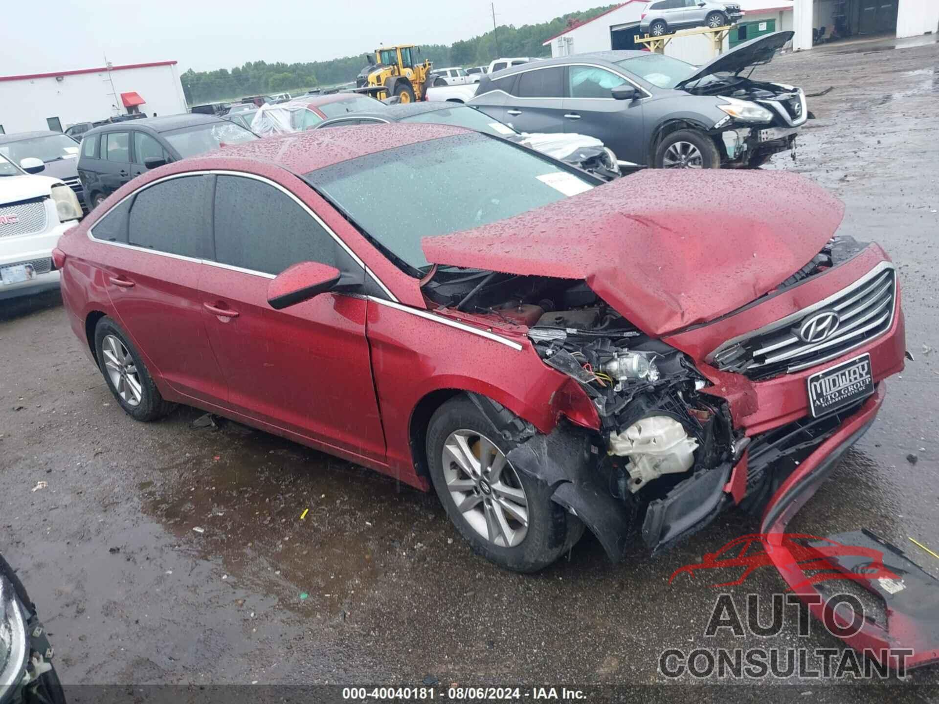 HYUNDAI SONATA 2016 - 5NPE24AF9GH399840