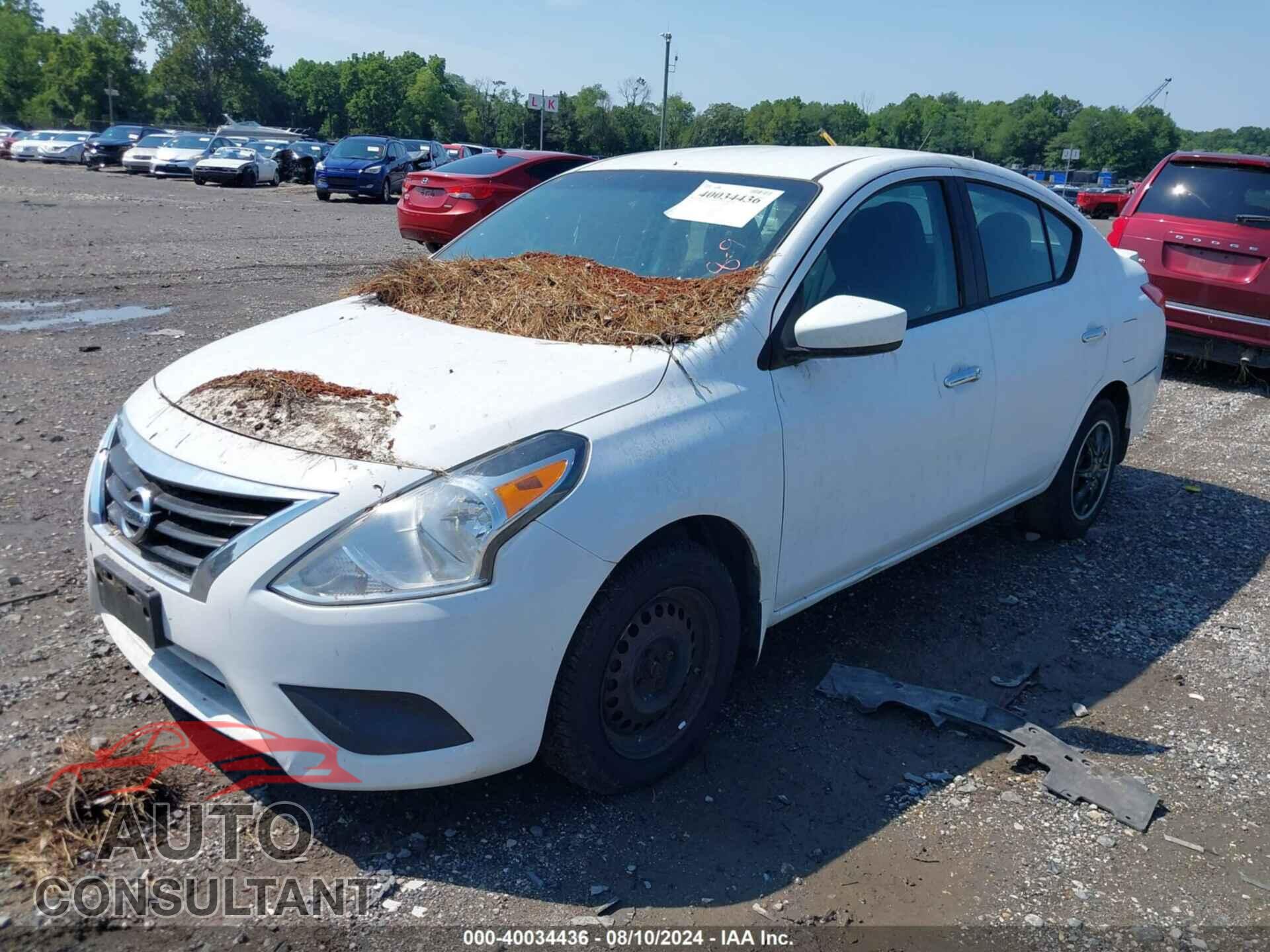 NISSAN VERSA 2016 - 3N1CN7AP4GL911855