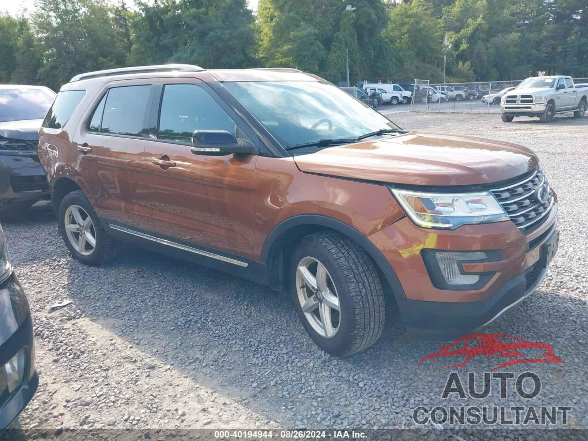 FORD EXPLORER 2017 - 1FM5K8D82HGA19291