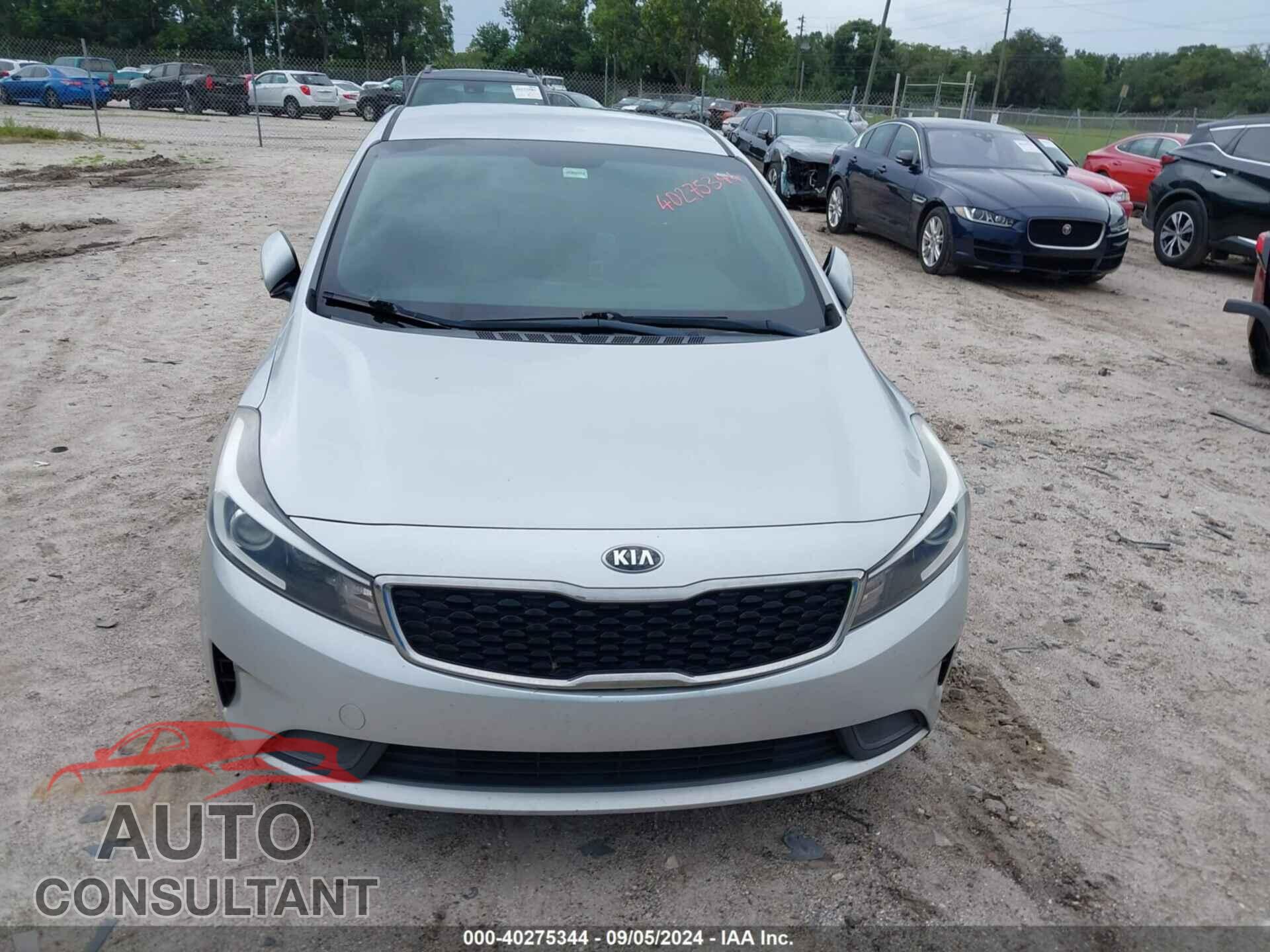 KIA FORTE 2017 - 3KPFK4A70HE156520