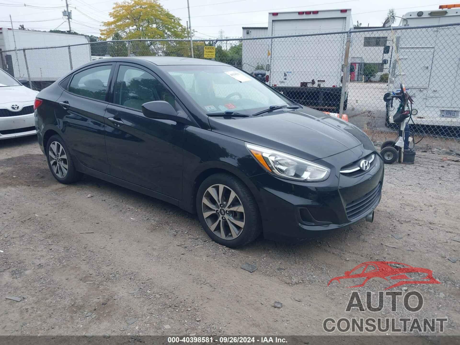 HYUNDAI ACCENT 2017 - KMHCT4AE8HU358663