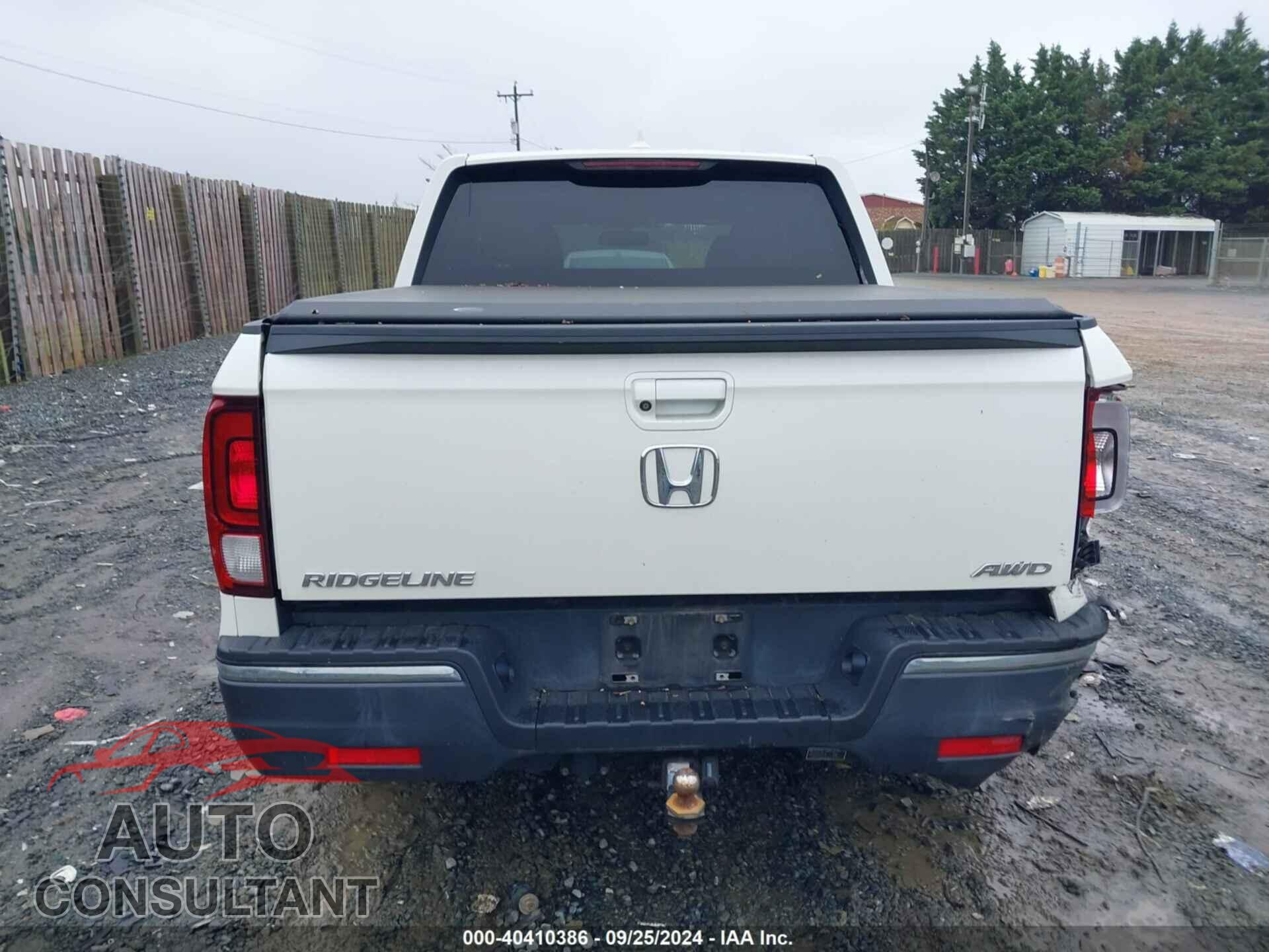 HONDA RIDGELINE 2017 - 5FPYK3F64HB026728
