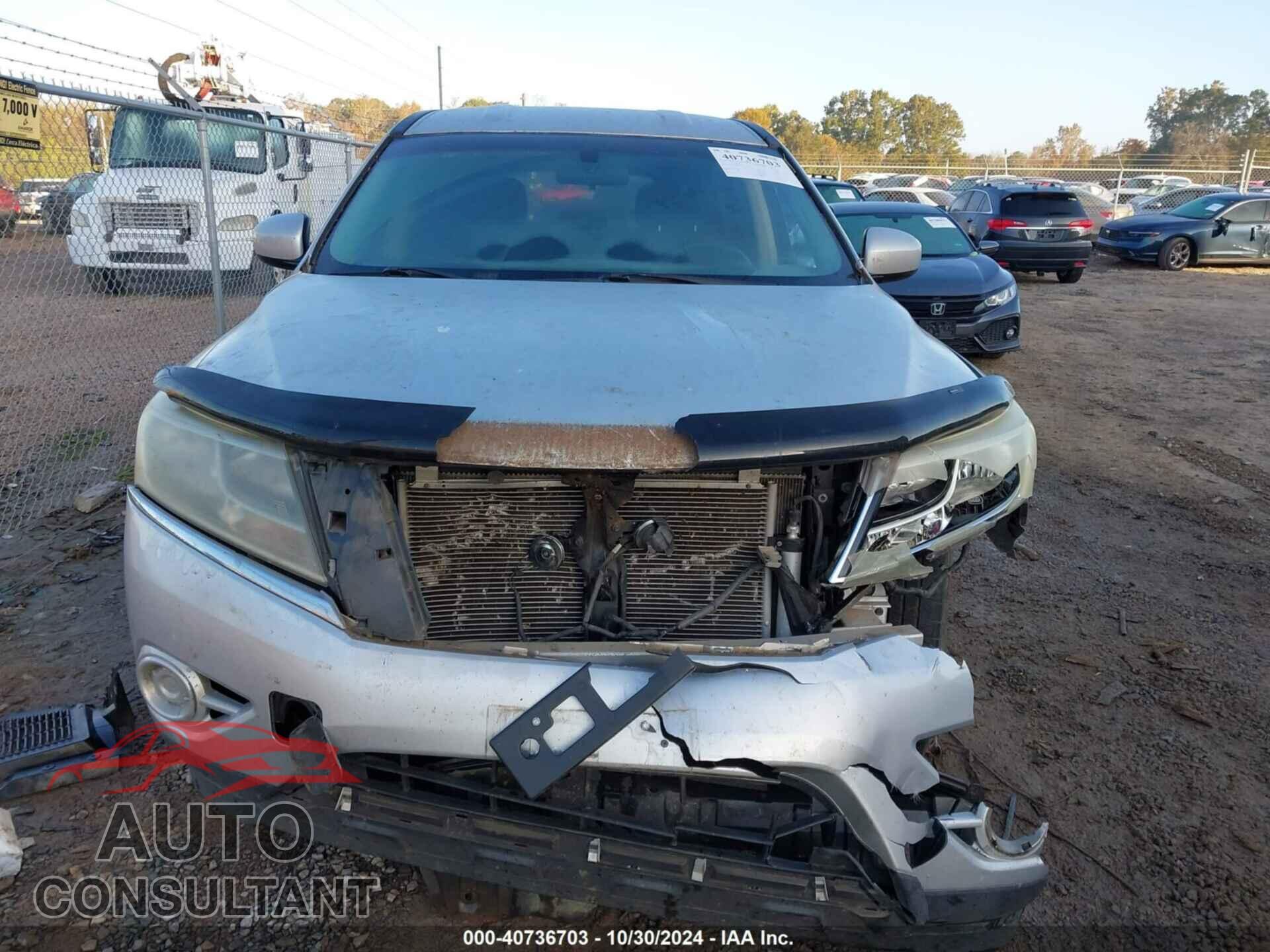 NISSAN PATHFINDER 2013 - 5N1AR2MN4DC649764