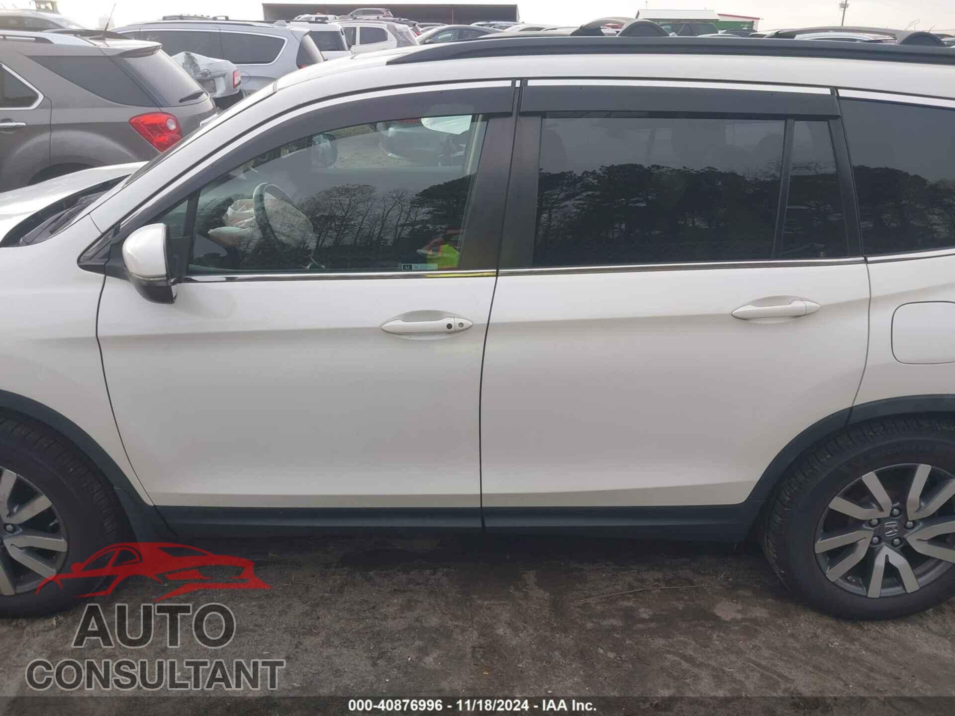 HONDA PILOT 2019 - 5FNYF6H53KB016265
