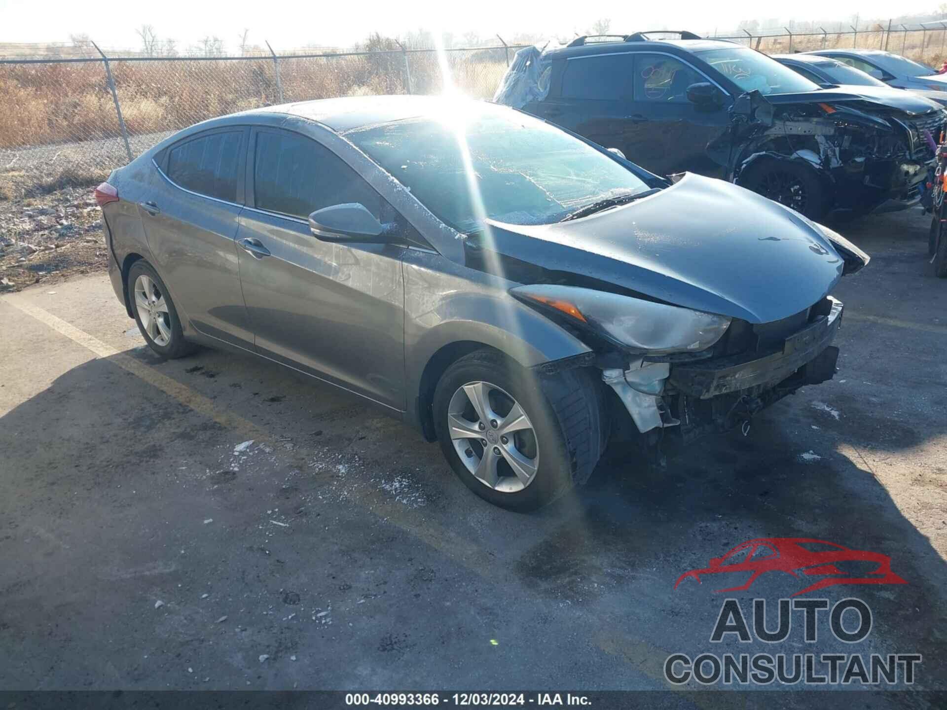 HYUNDAI ELANTRA 2016 - KMHDH4AE2GU583889