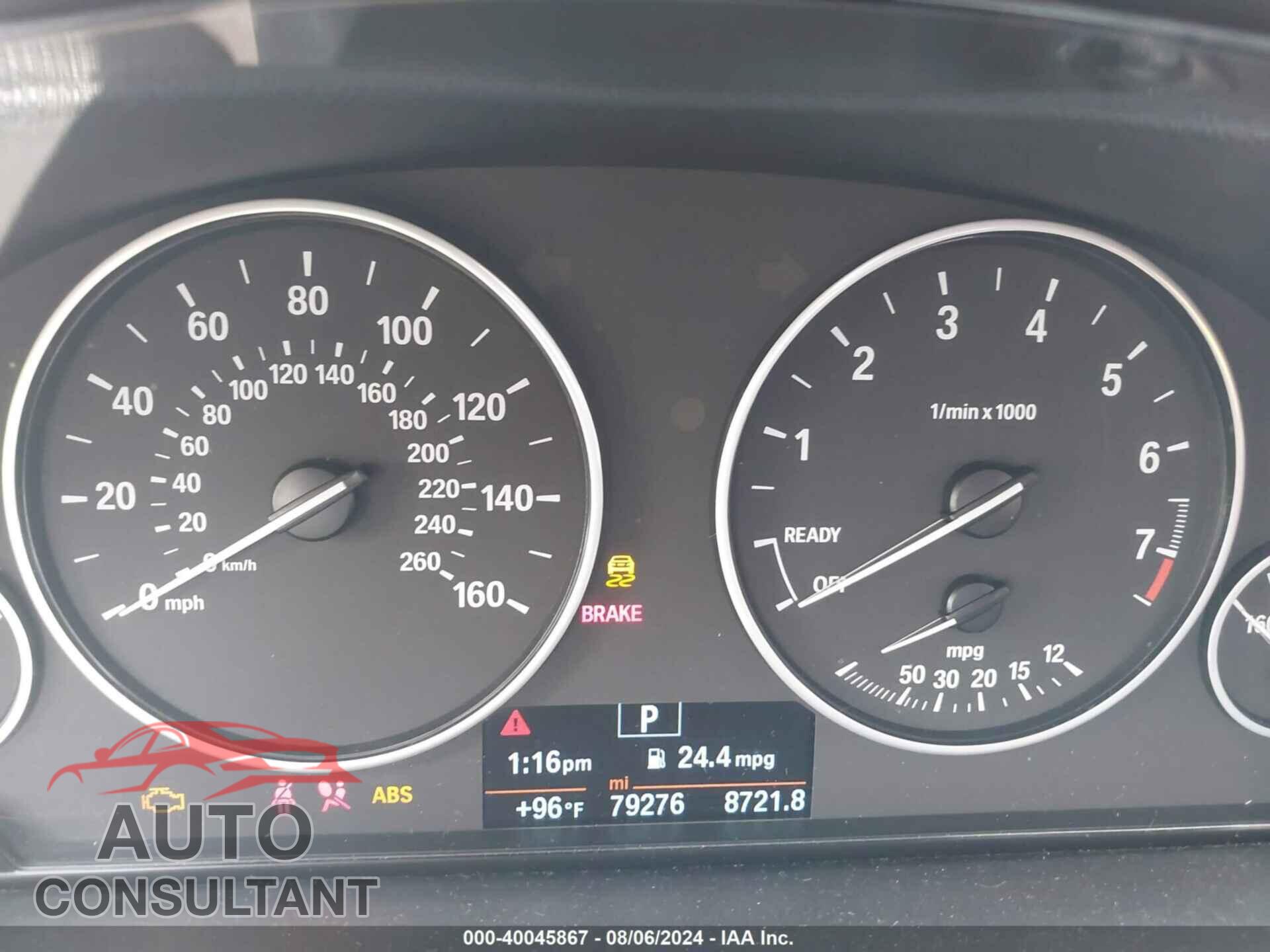 BMW 320I 2017 - WBA8E5G38HNU43557