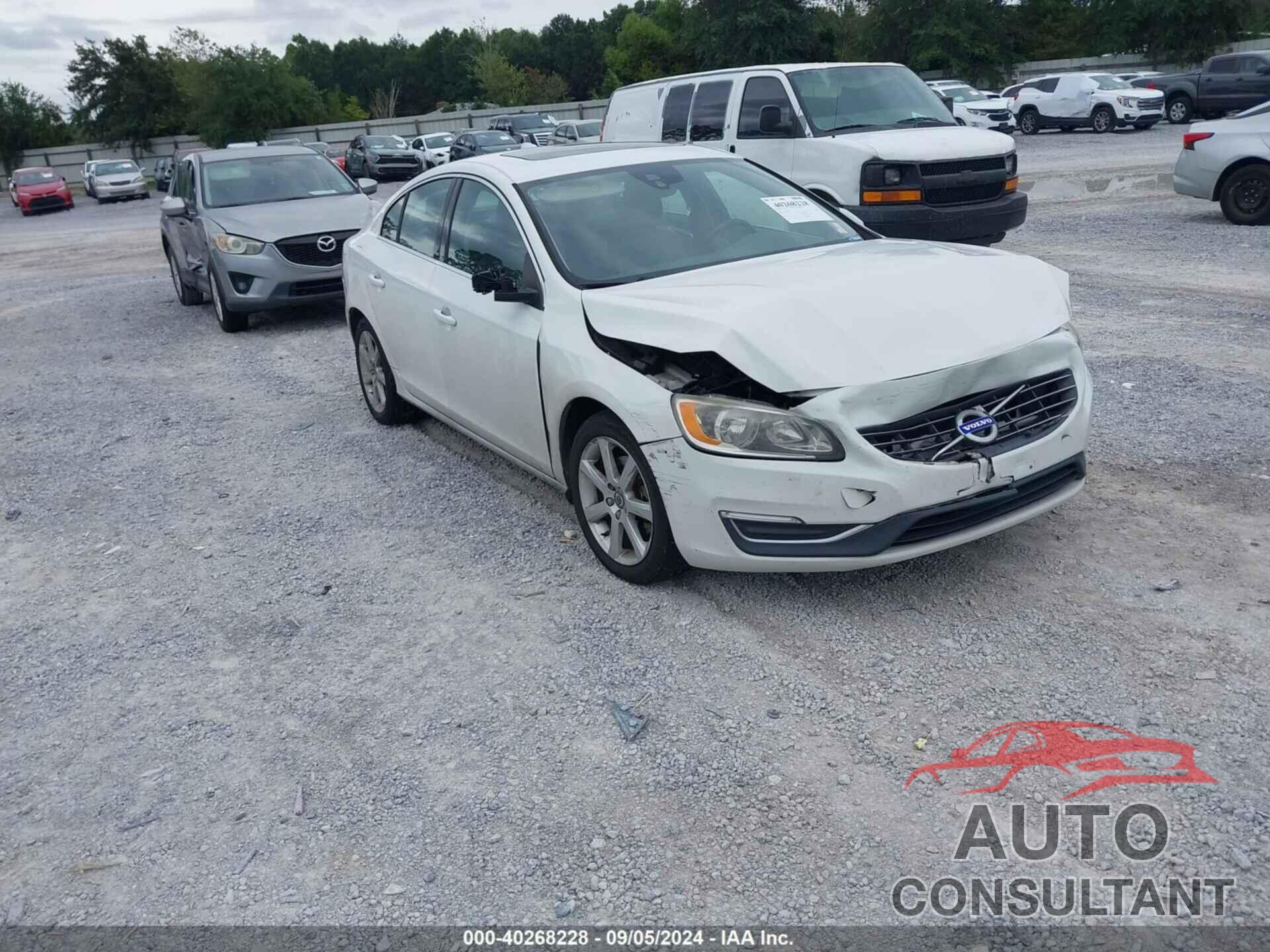 VOLVO S60 2016 - YV126MFK8G2390975